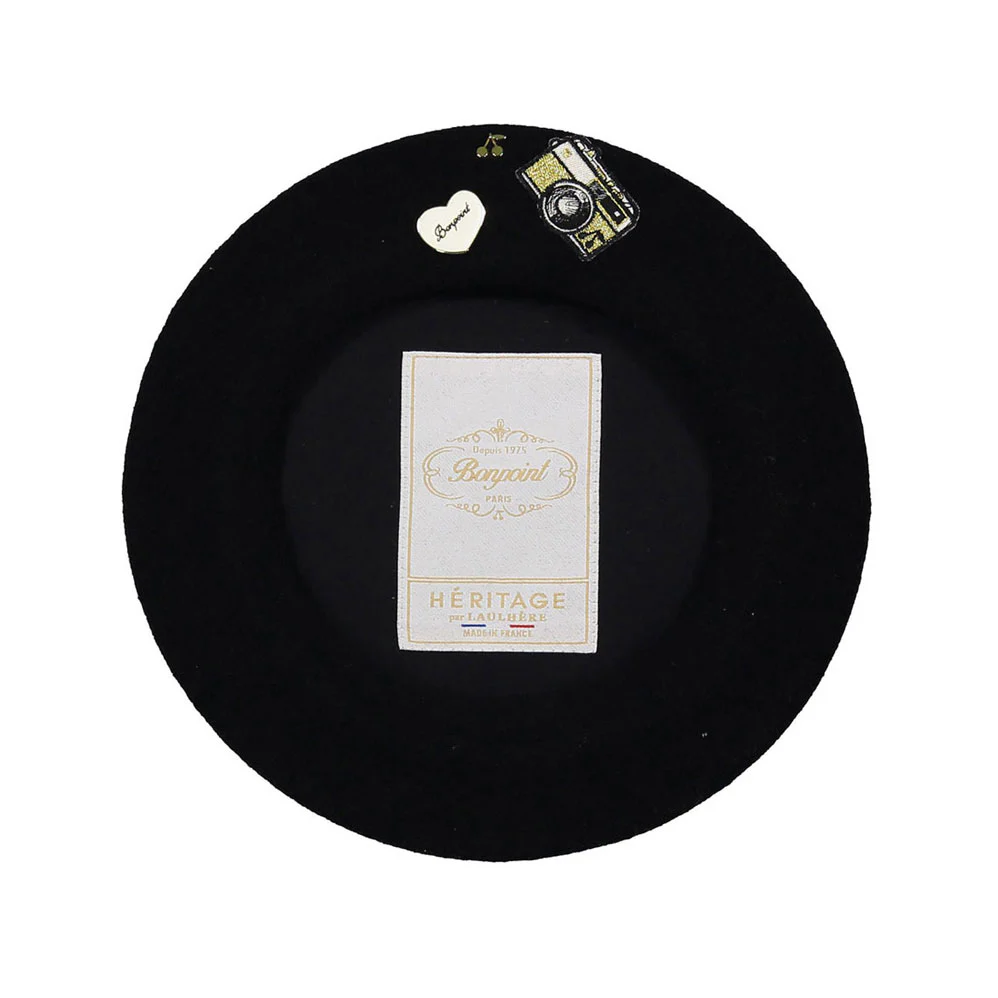 Bonpoint Black Beret
