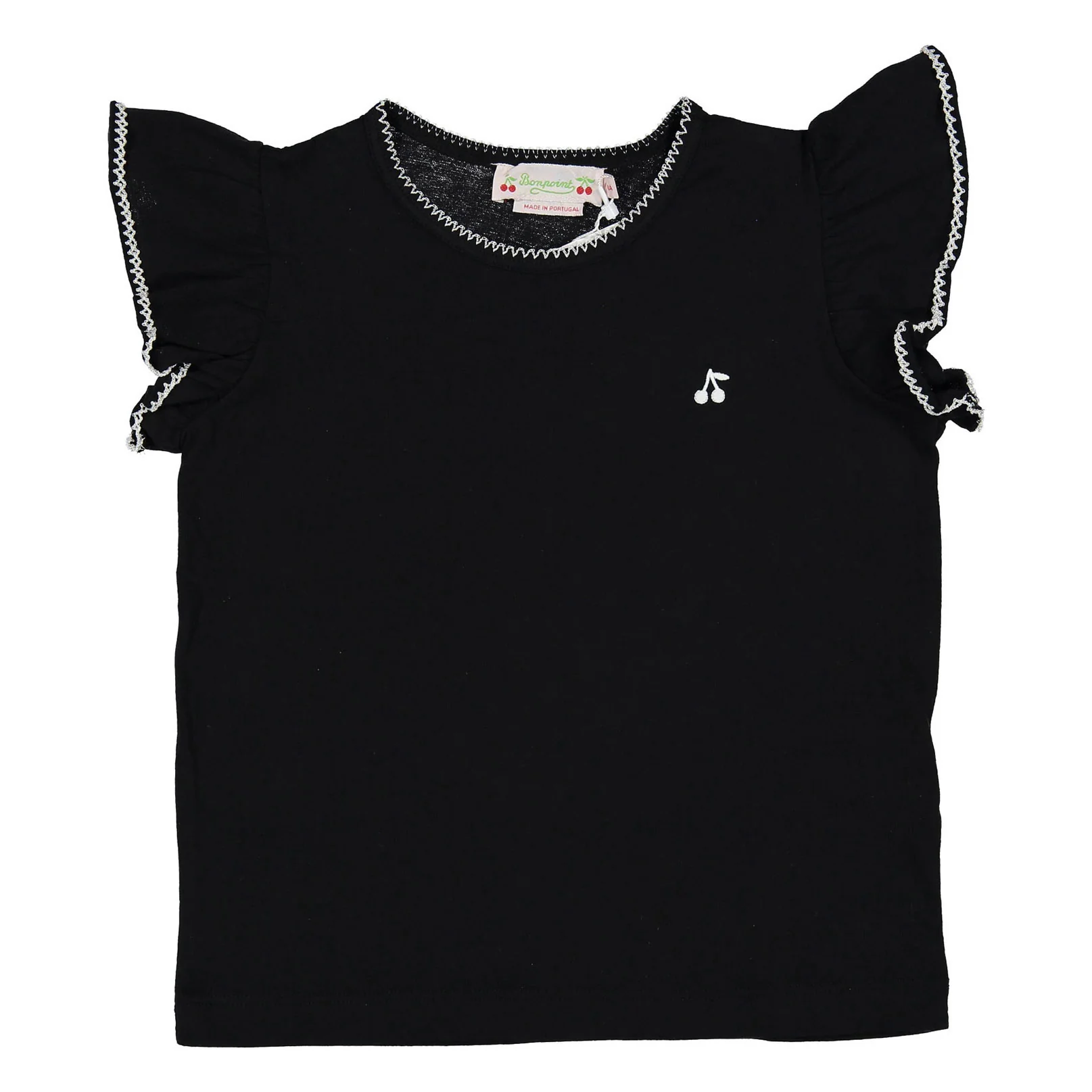Bonpoint Black Emila T-Shirt