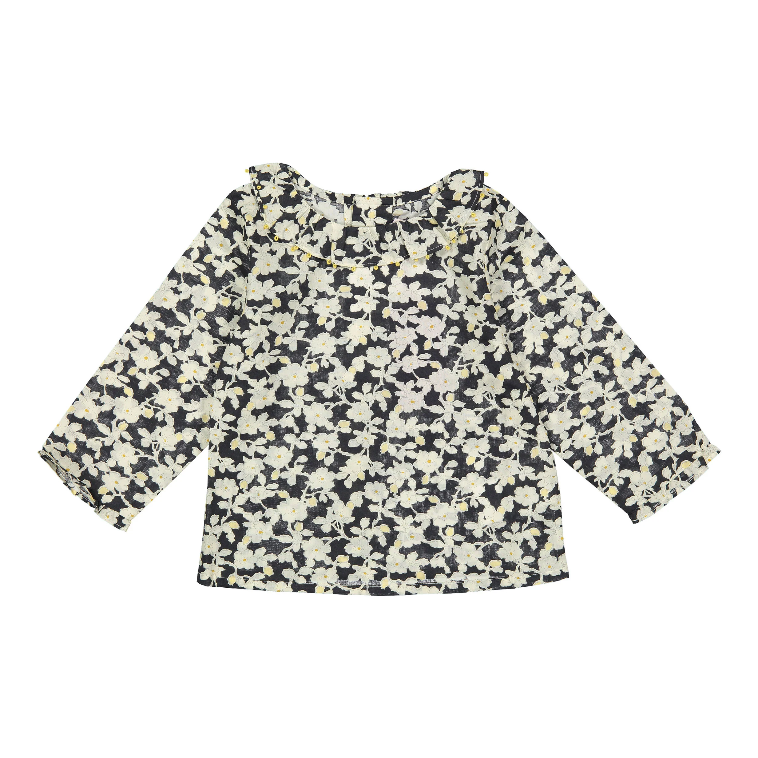 Bonpoint Black Ganiti Baby Shirt