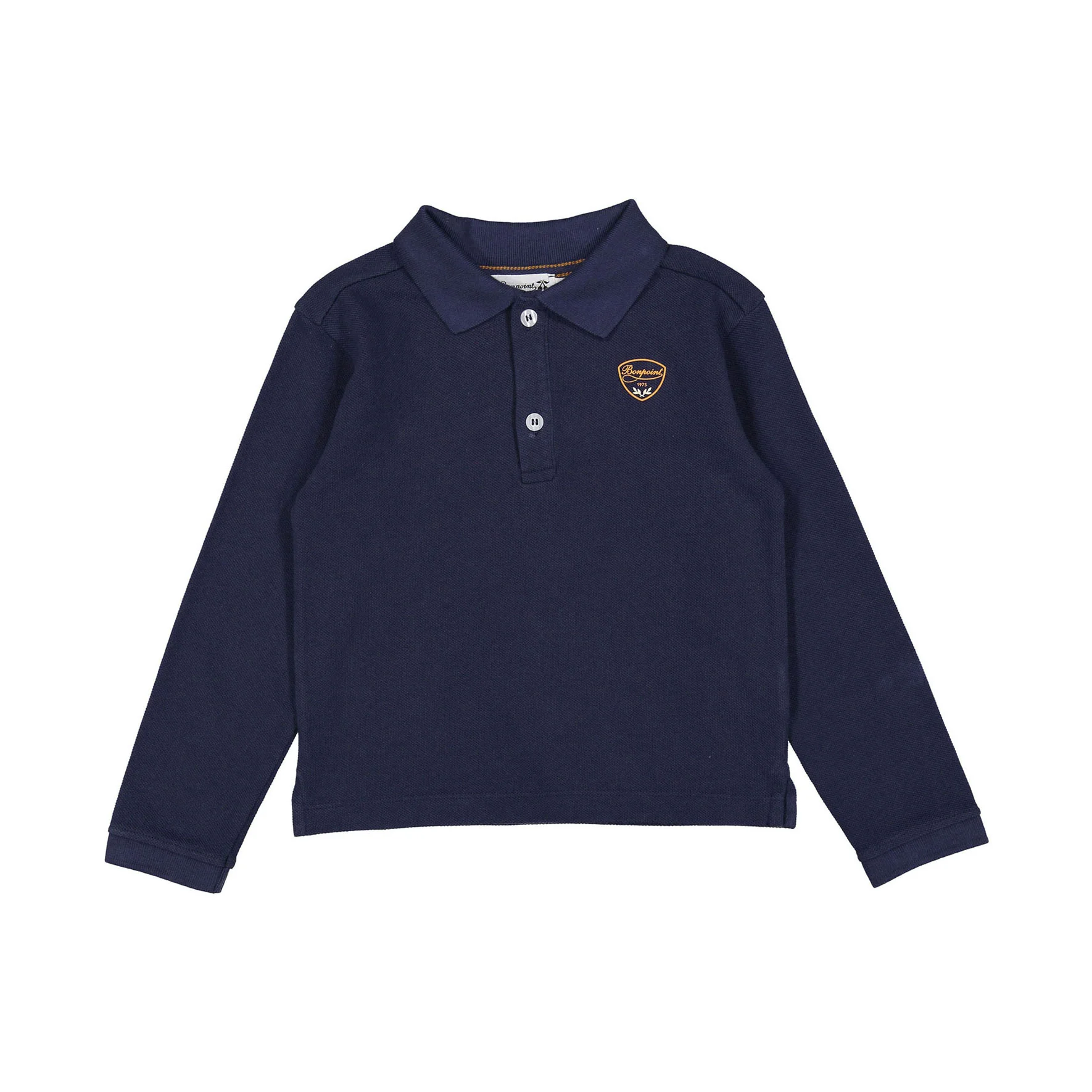 Bonpoint Blue Darys Knit Polo