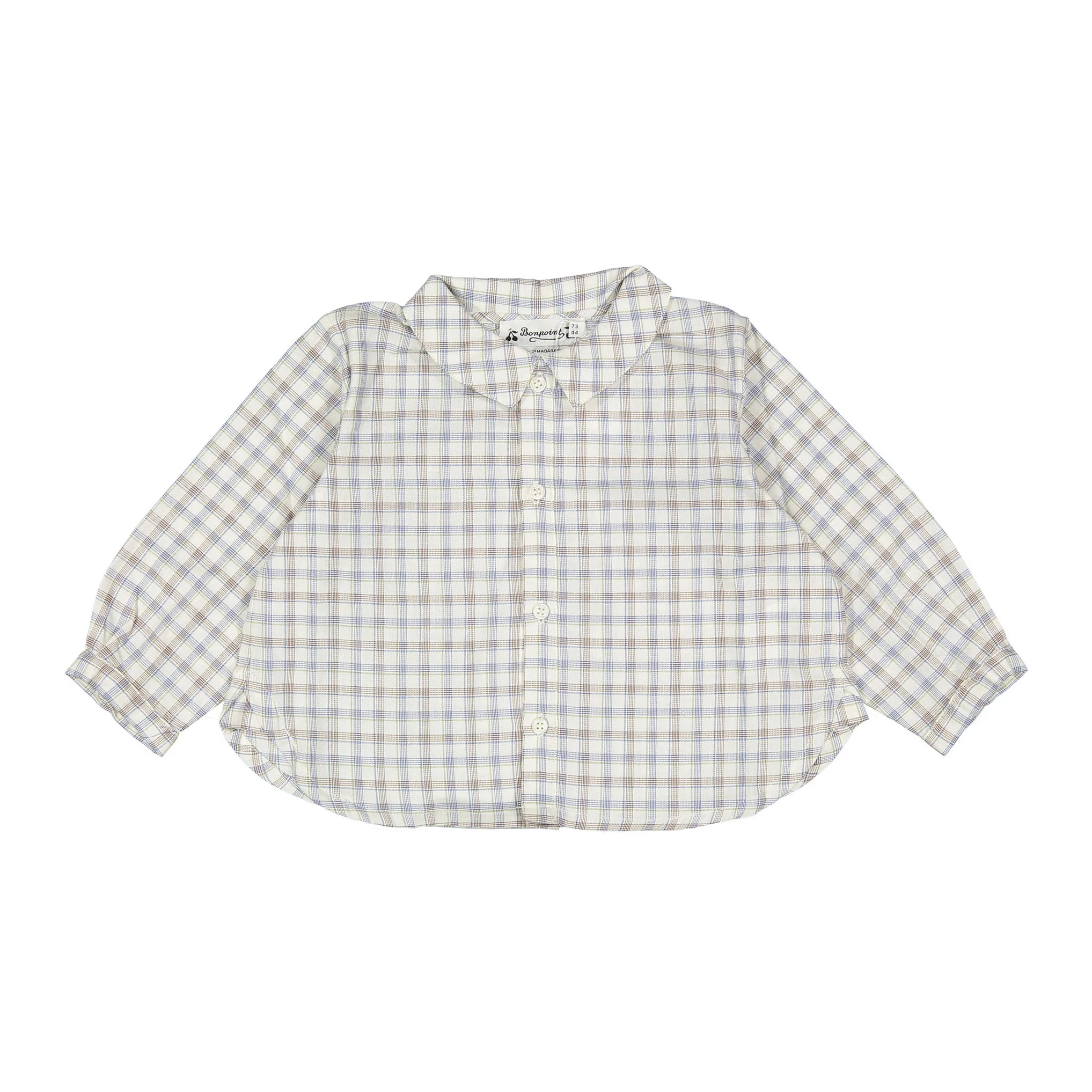 Bonpoint Blue Nathan Baby Shirt