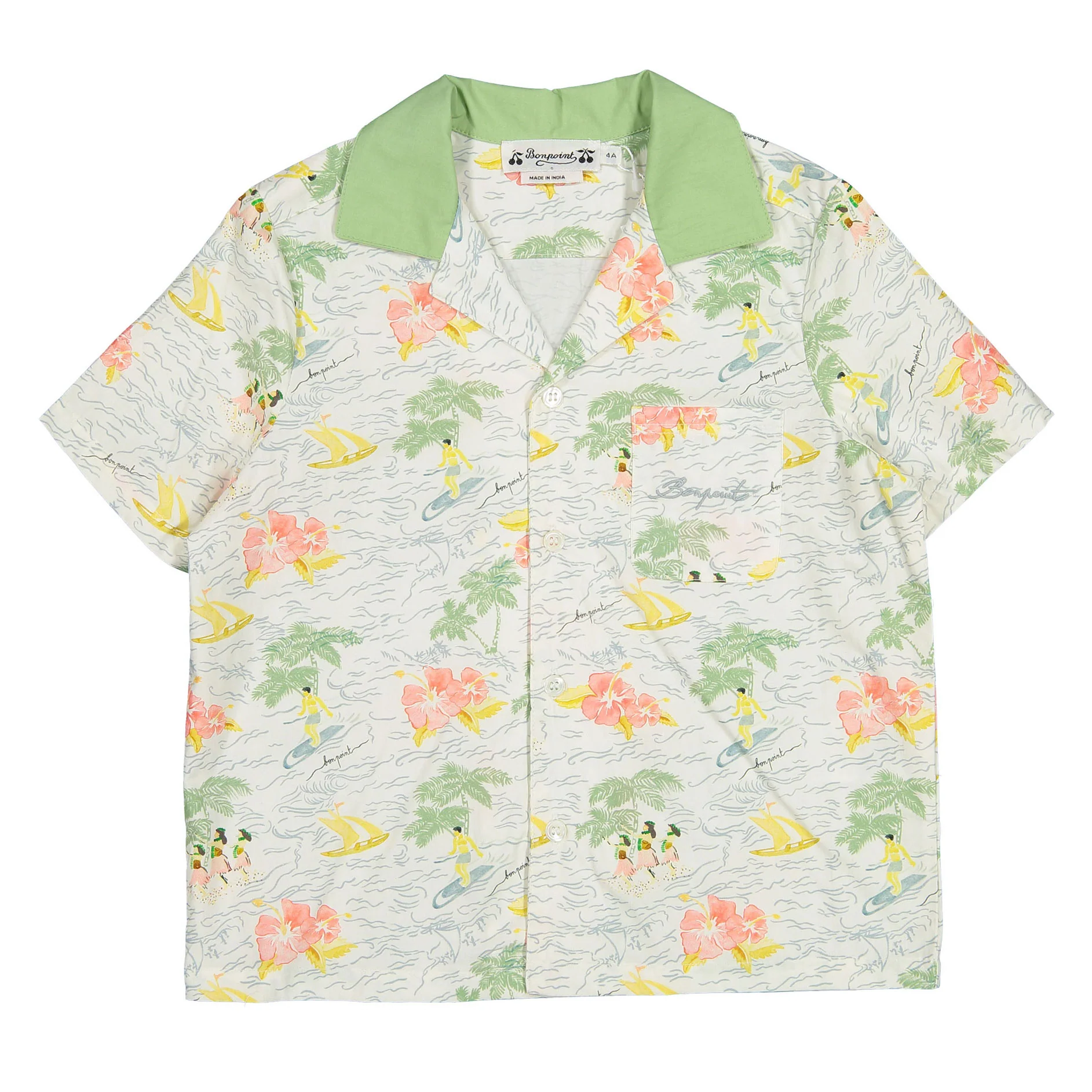 Bonpoint Blue Steve Shirt