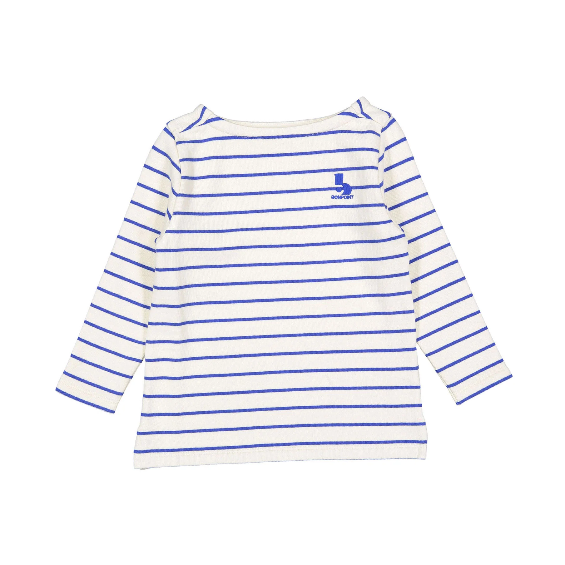 Bonpoint Blue Striped Baudelaire T-Shirt