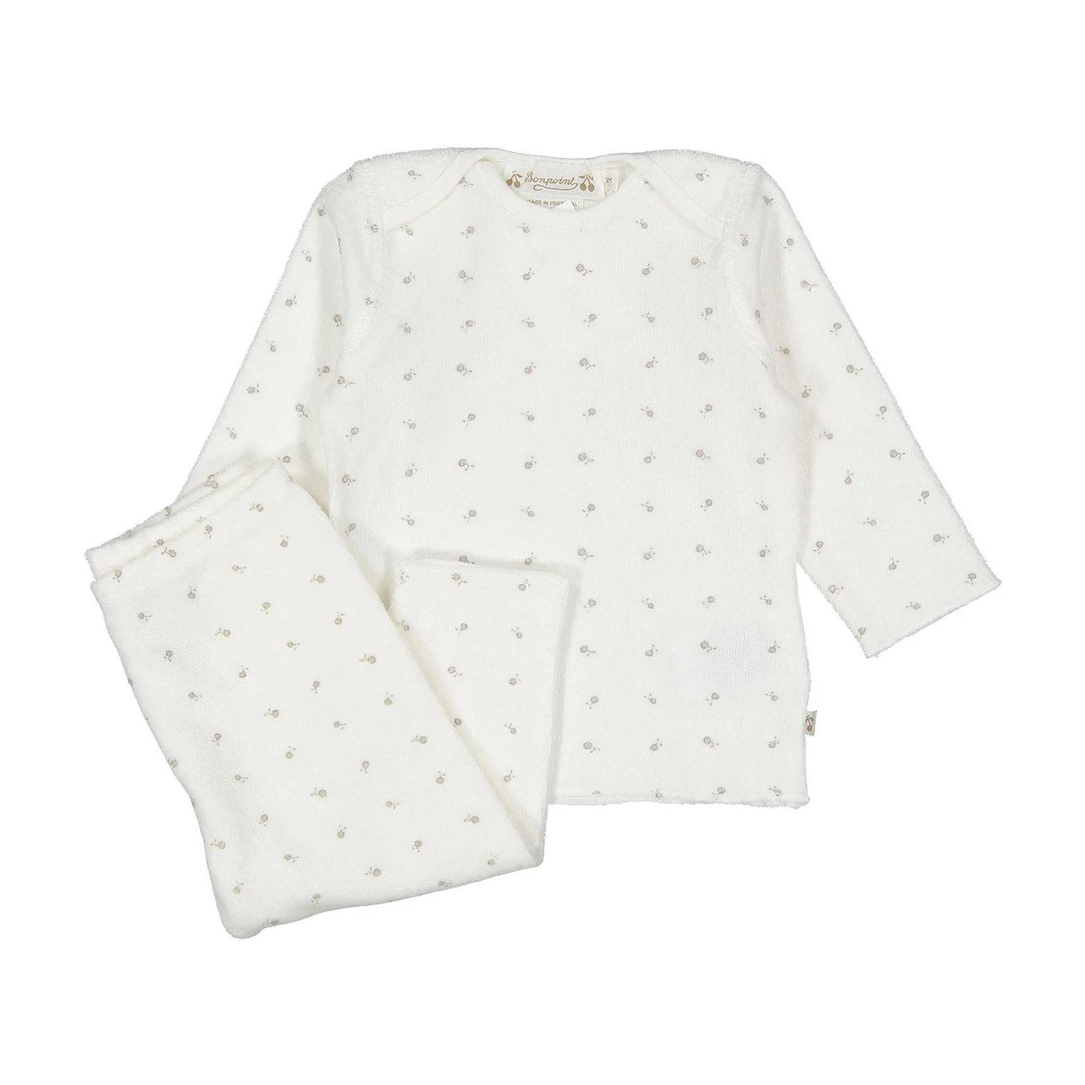 Bonpoint Cement Timi Baby Outfit