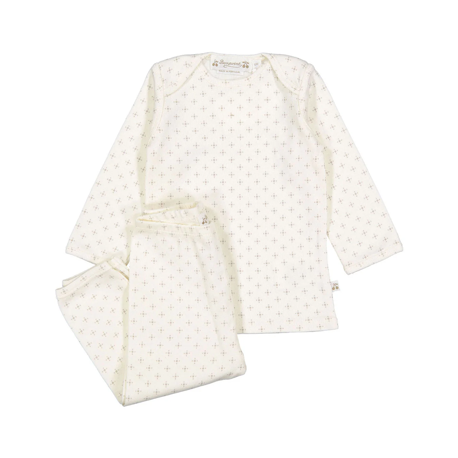 Bonpoint Cream Timi Baby Set