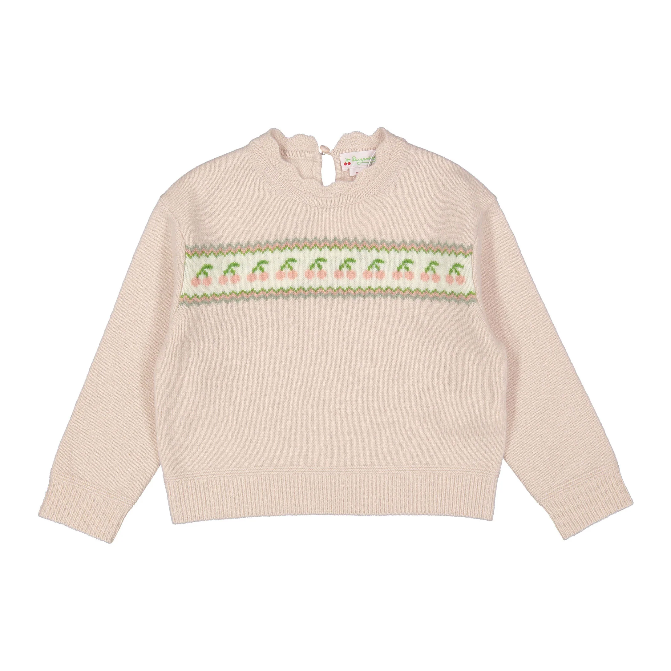 Bonpoint Dusty Pink Judith Sweater