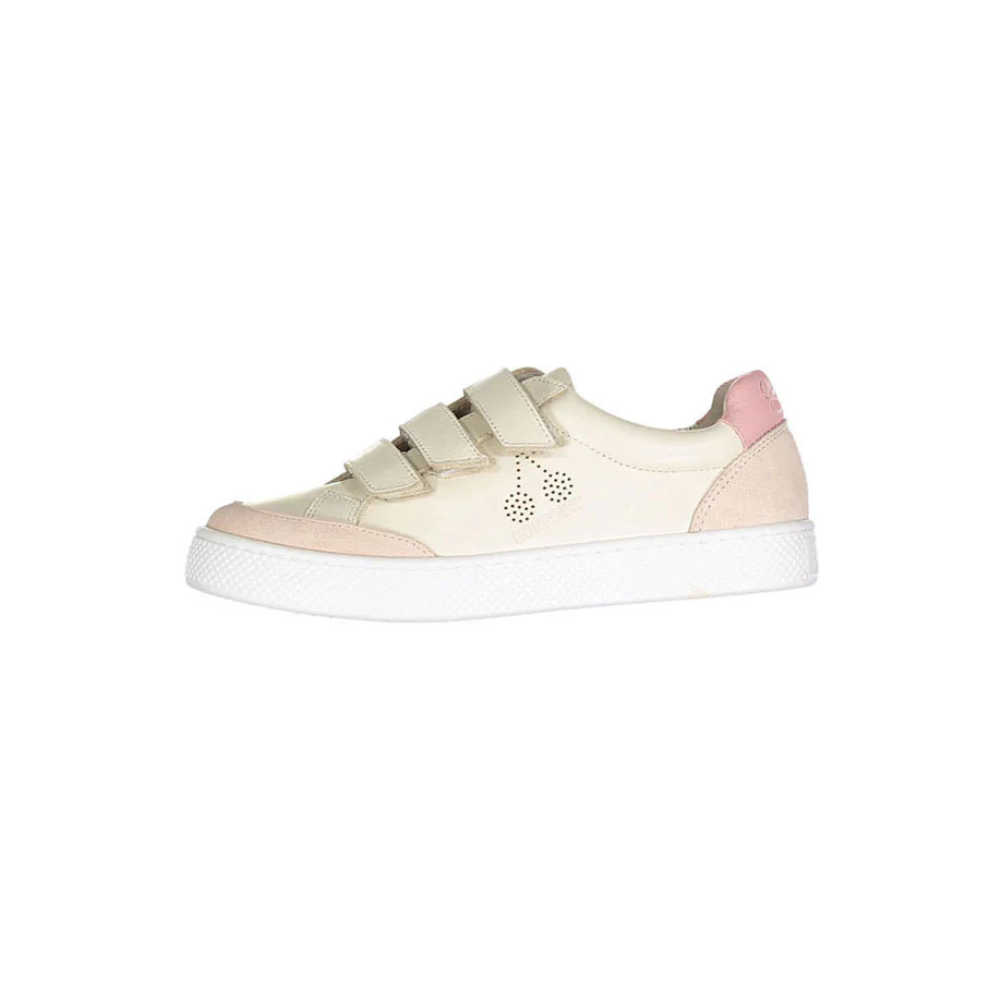 Bonpoint Ecru Fedy Basket Cherry Girl Sneakers - Image 2