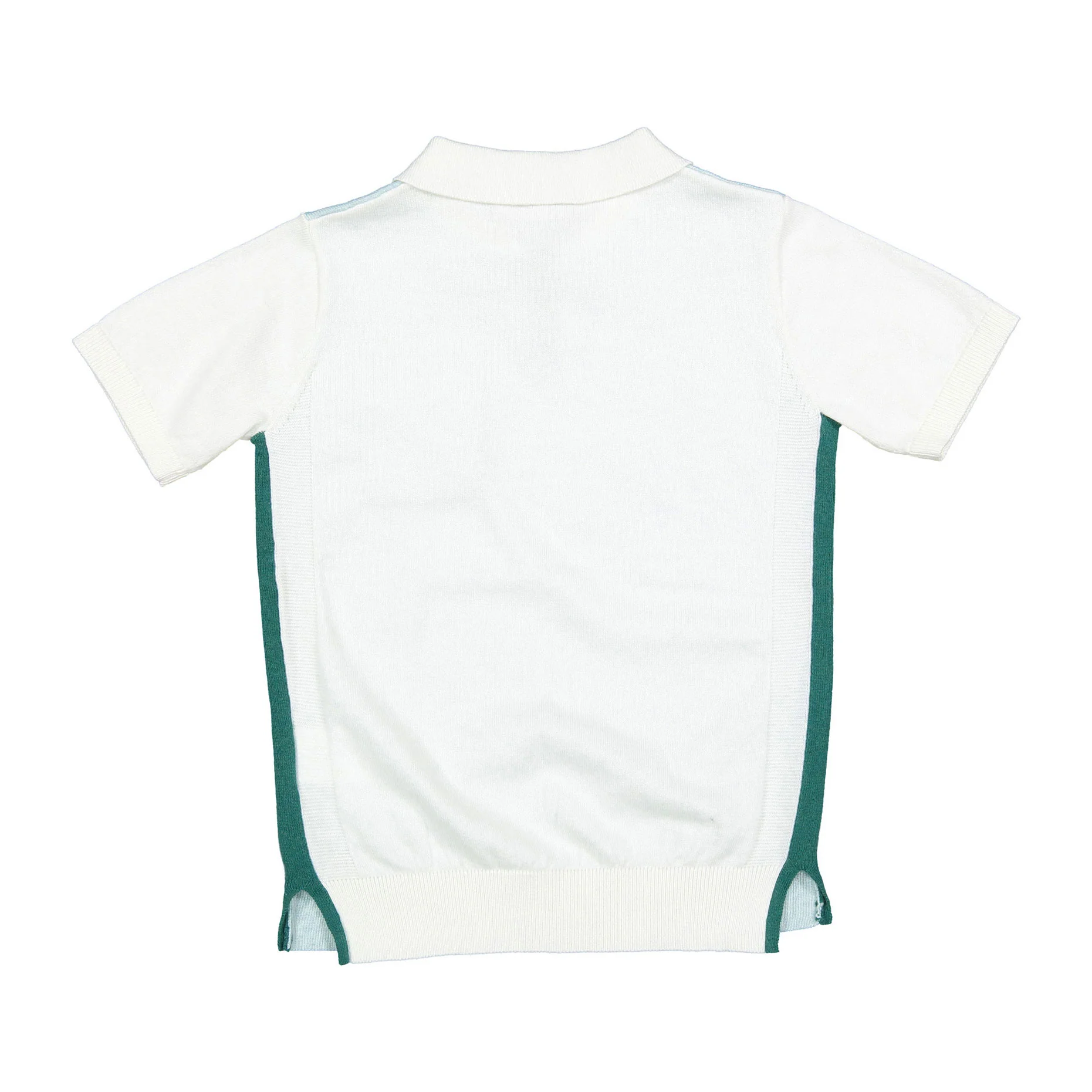 Bonpoint Ecru Laser Polo Shirt - Image 2