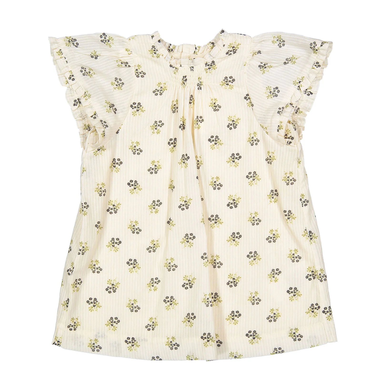 Bonpoint Ecru Lucie Baby Dress