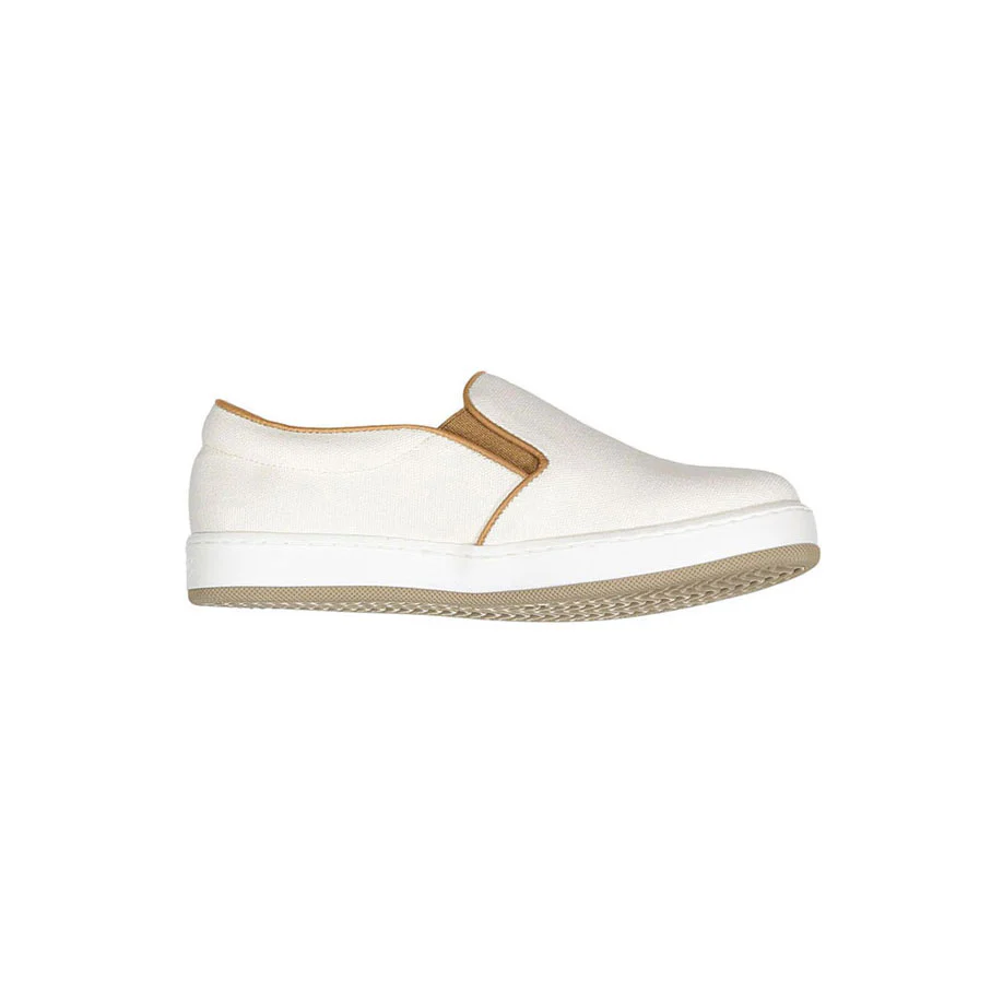 Bonpoint Ecru Slip On Sneakers - Image 3