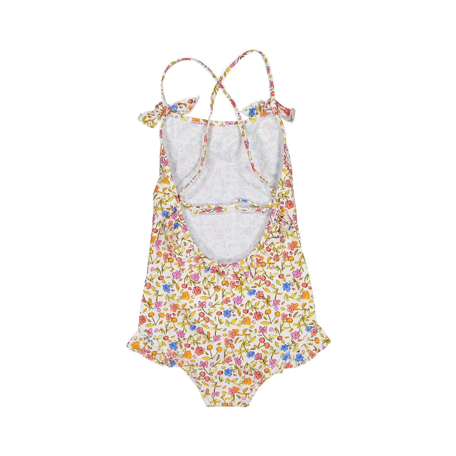 Bonpoint Floral Apricot Abbie Swimsuit - Image 2