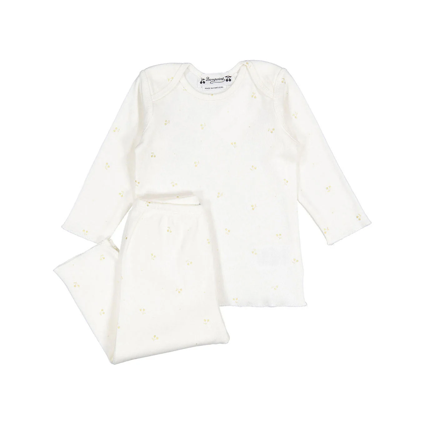 Bonpoint Gold Cherry Baby Set