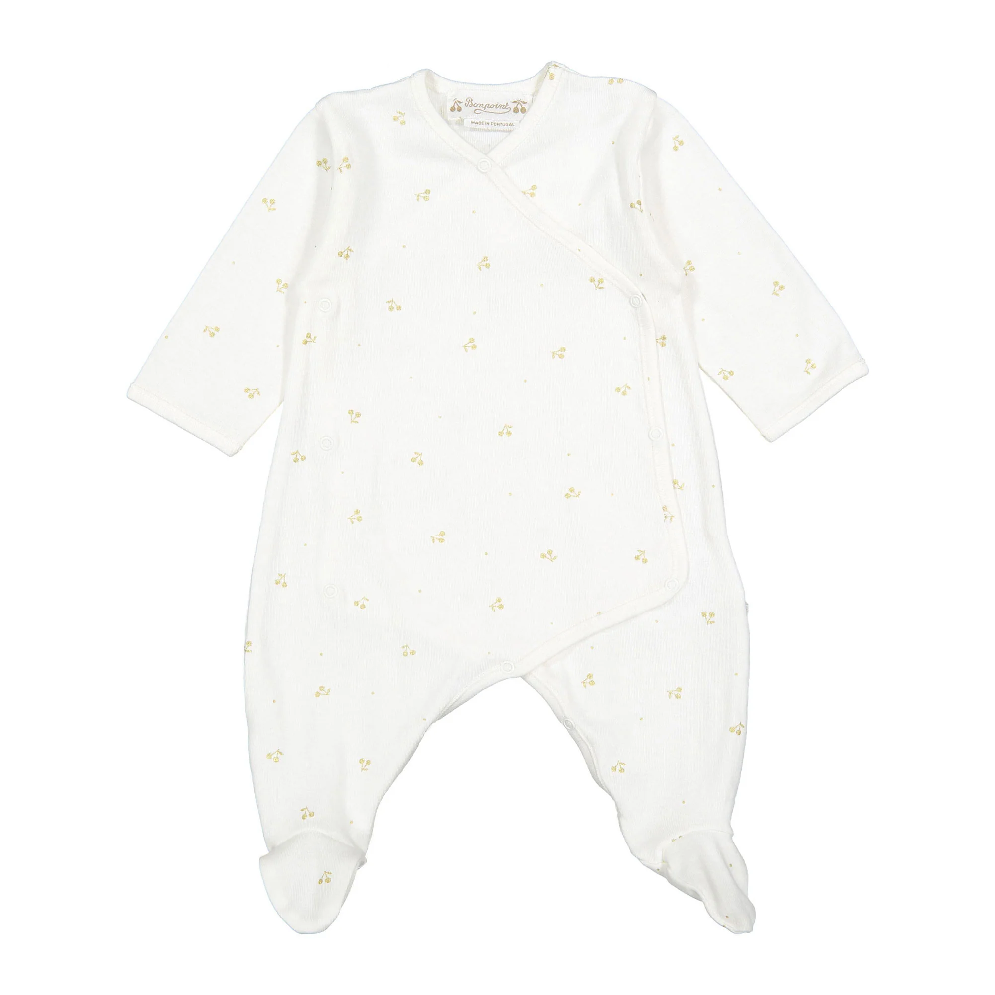 Bonpoint Gold  Print Baby Pyjama
