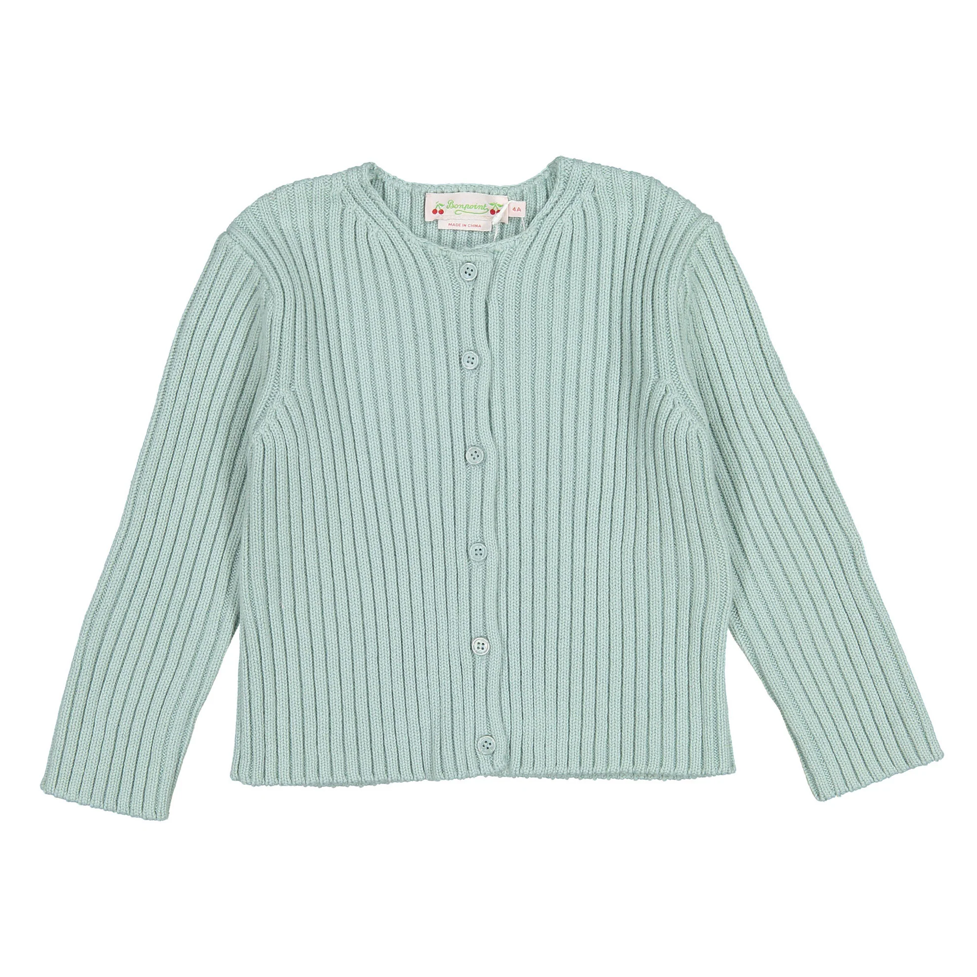 Bonpoint Green Bresil Cardigan