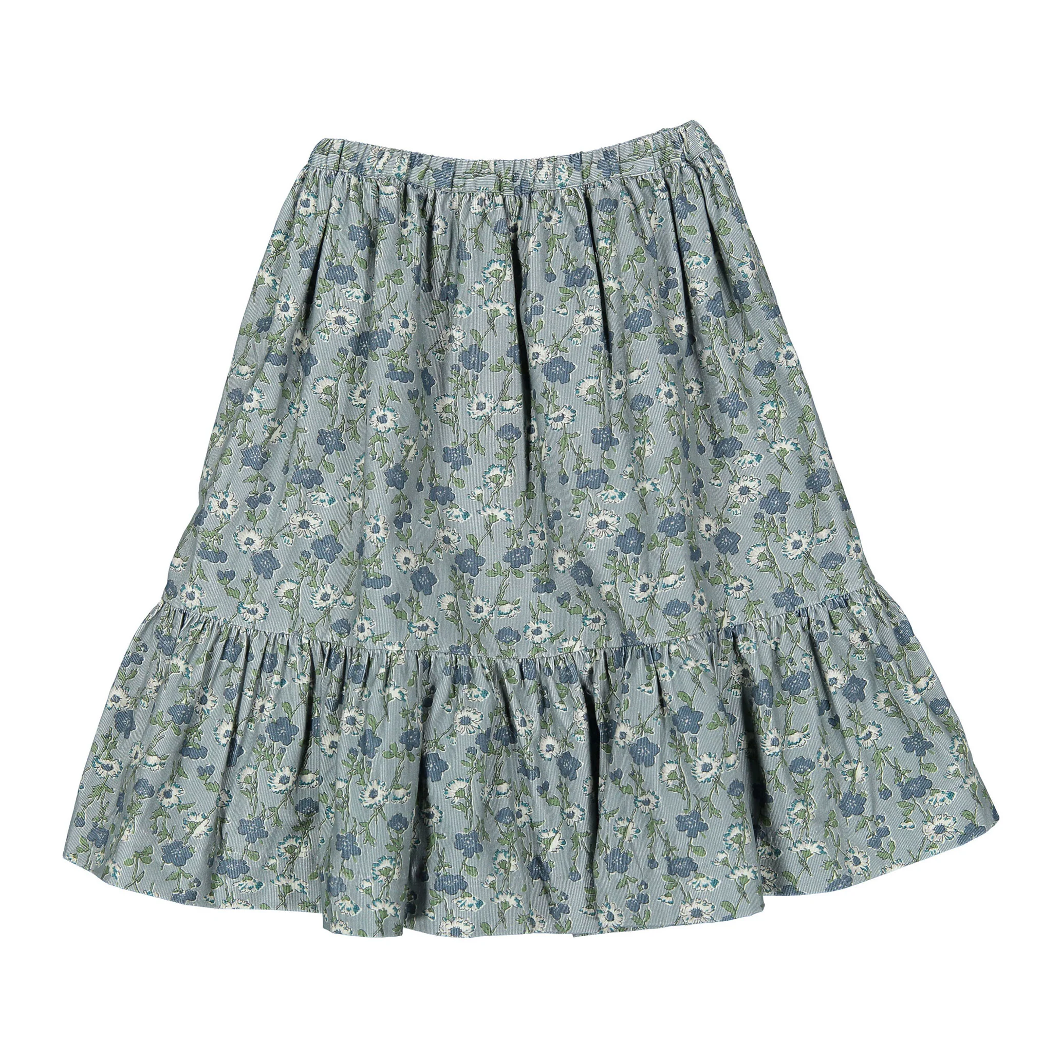 Bonpoint Green Daisy Skirt