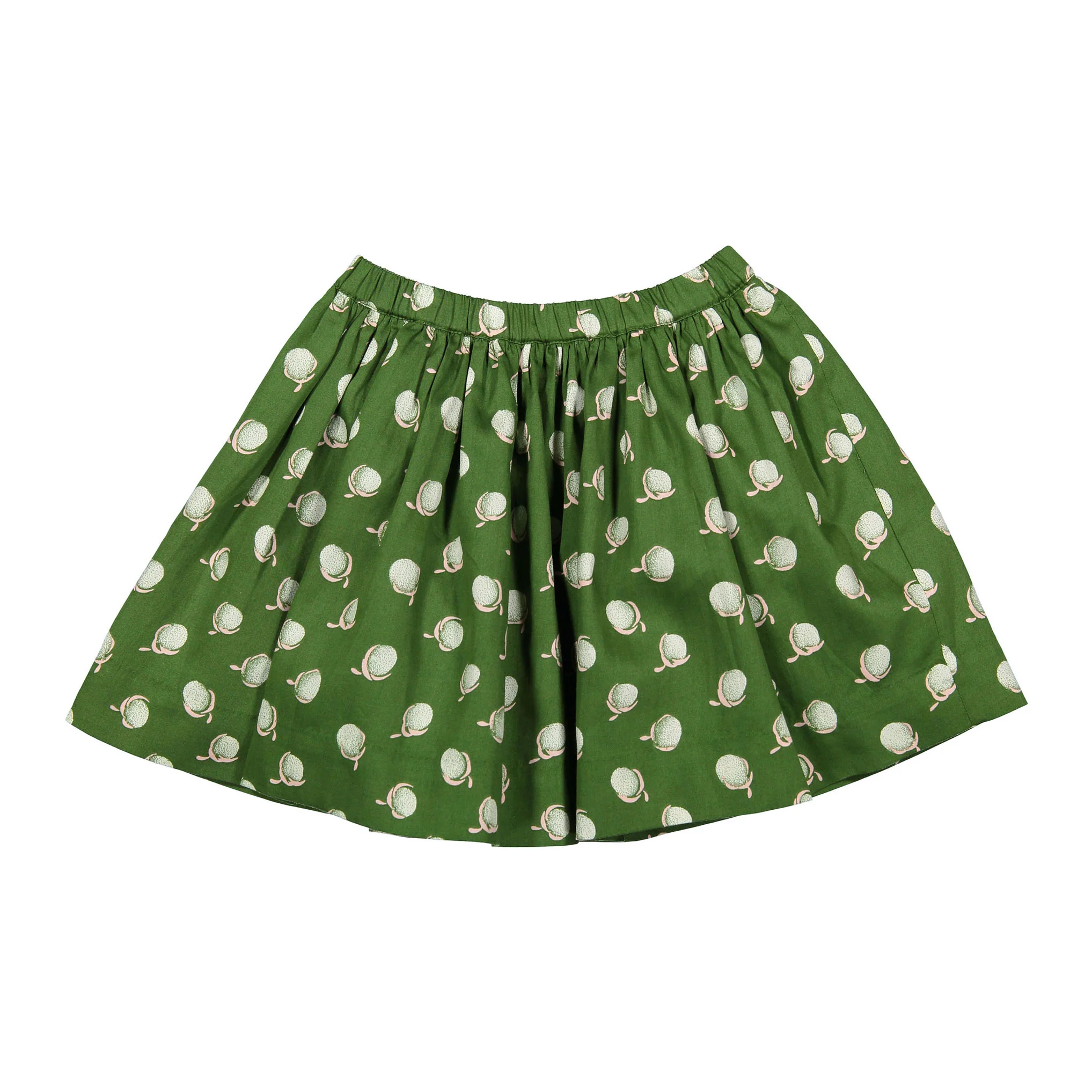 Bonpoint Green Suzon Skirt