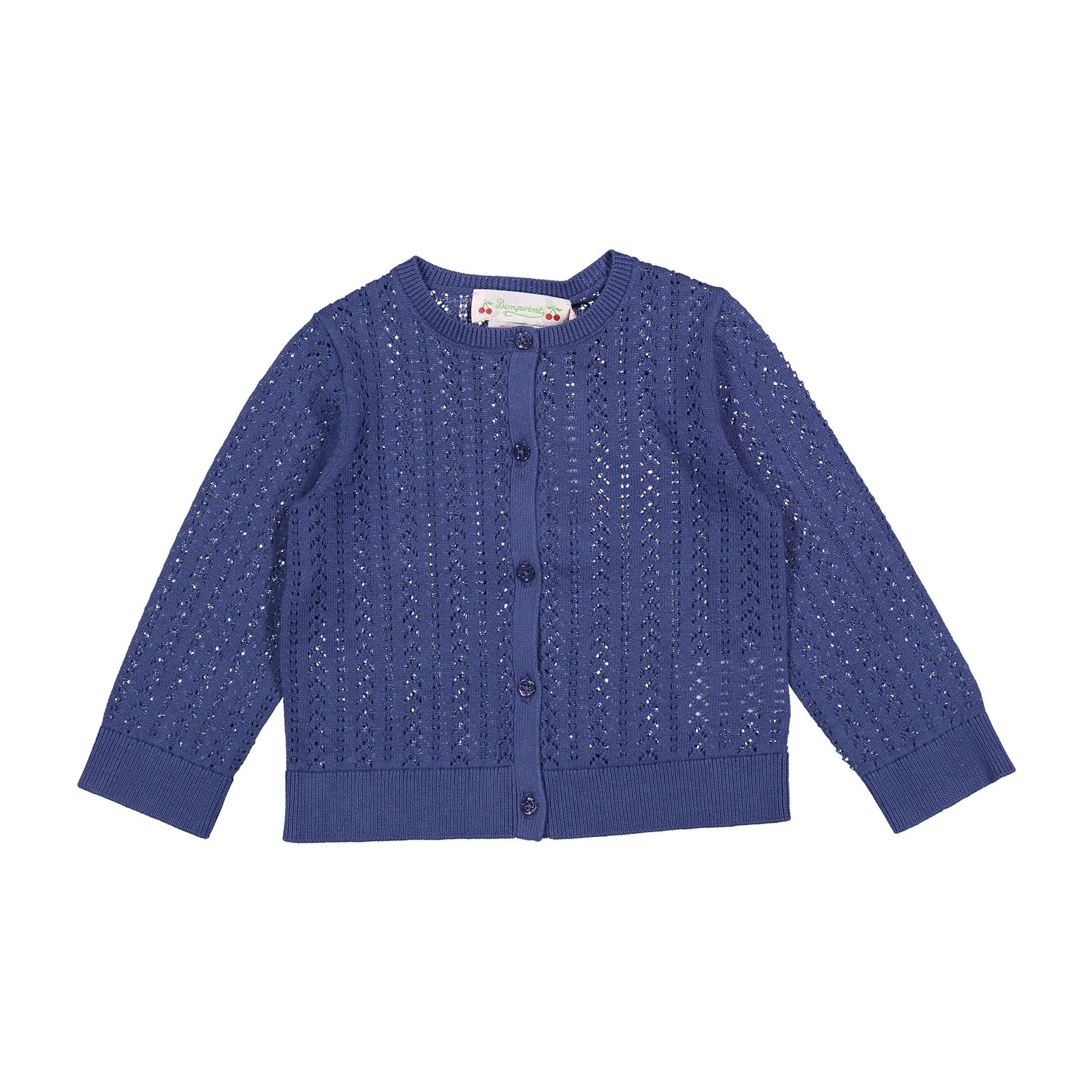 Bonpoint Indigo Laeli Baby Cardigan