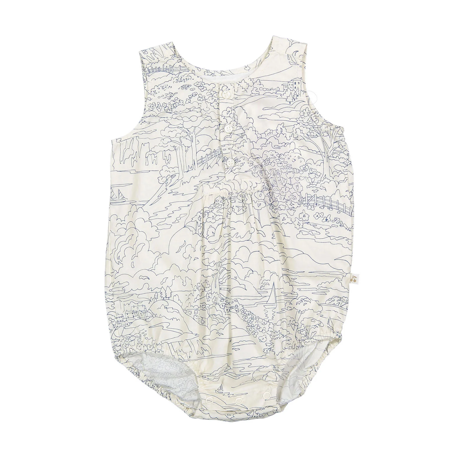 Bonpoint Ink Nico Romper