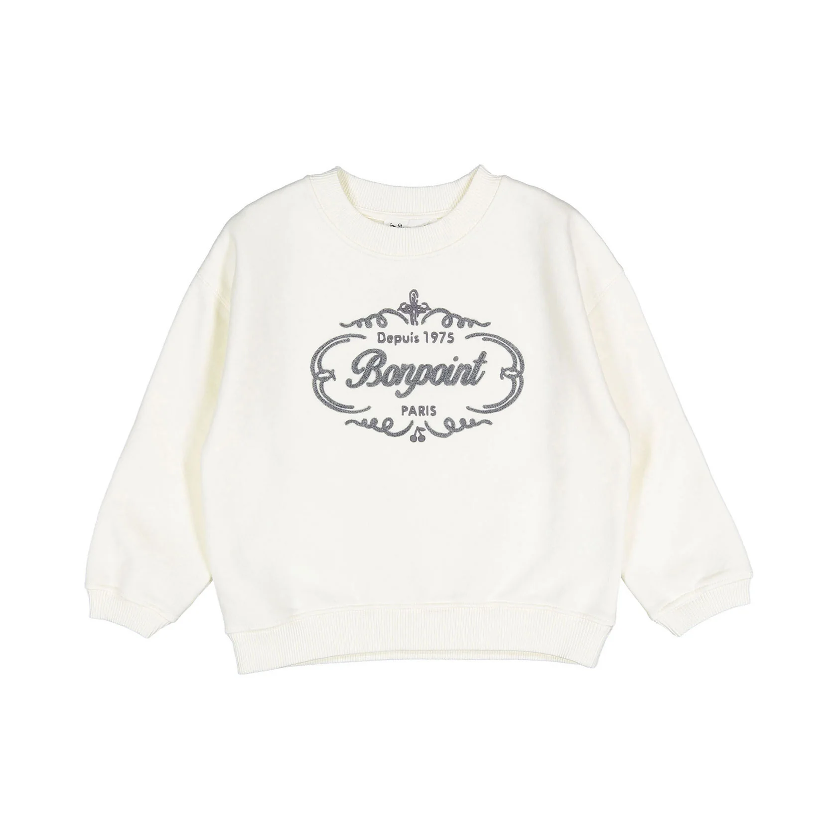 Bonpoint Ivory Tonino Sweatshirt