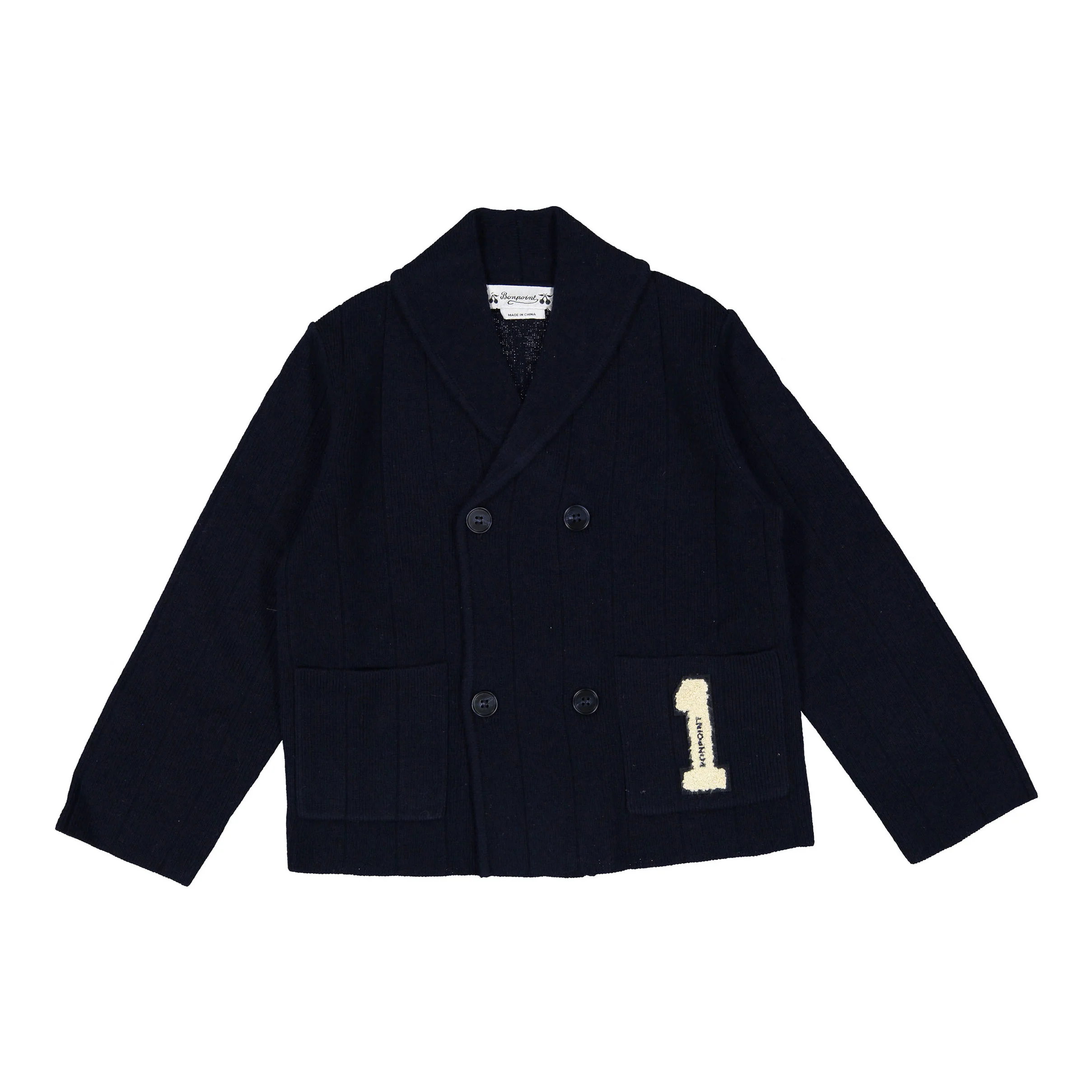 Bonpoint Midnight Blue Josef Cardigan