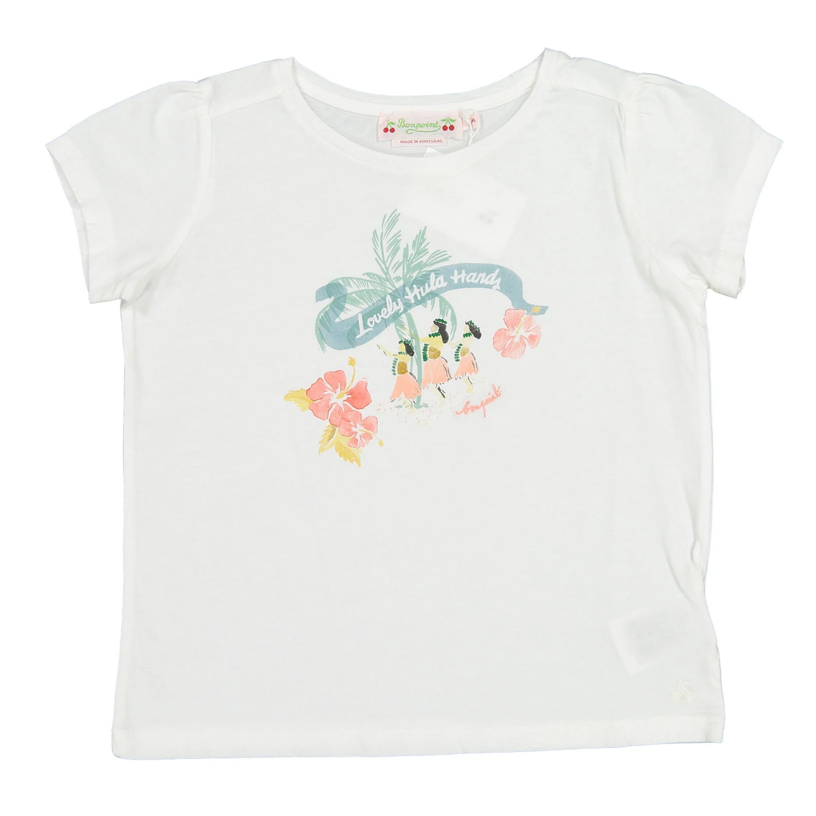 Bonpoint Milk White Capricia T-Shirt