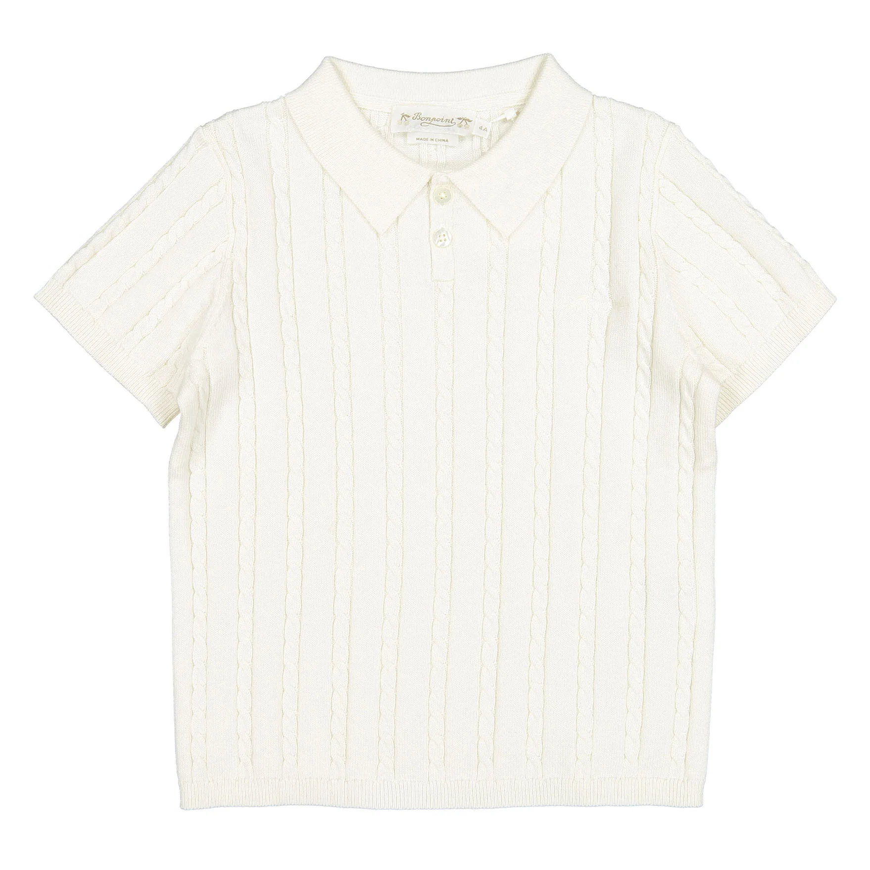 Bonpoint Milk White Elendir Polo