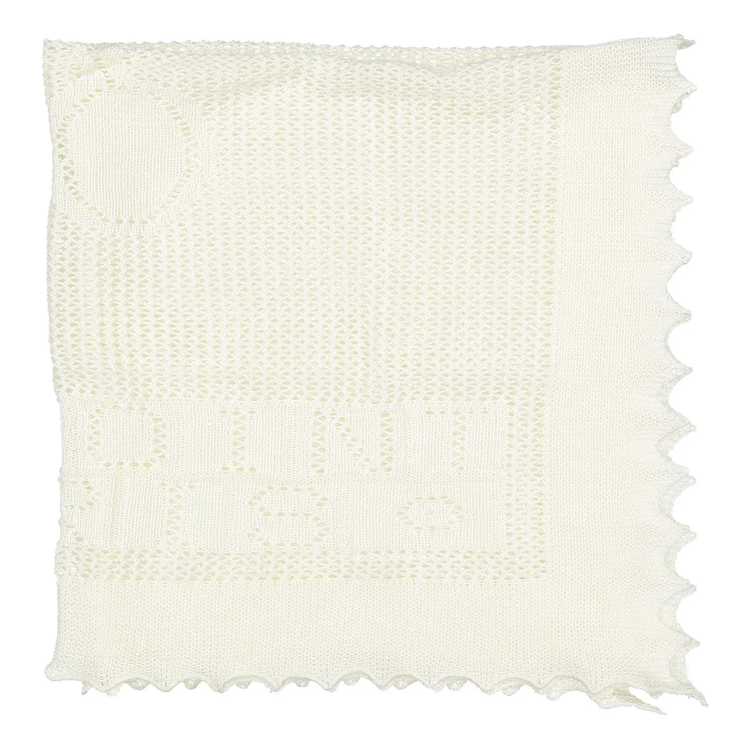 Bonpoint Milk White Shawl