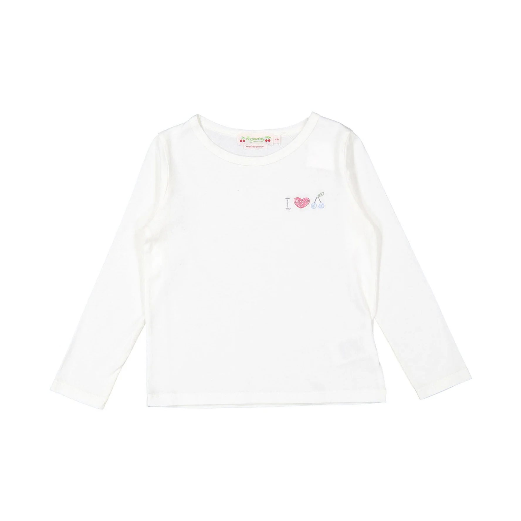 Bonpoint Milk White Tidjiane T-Shirt
