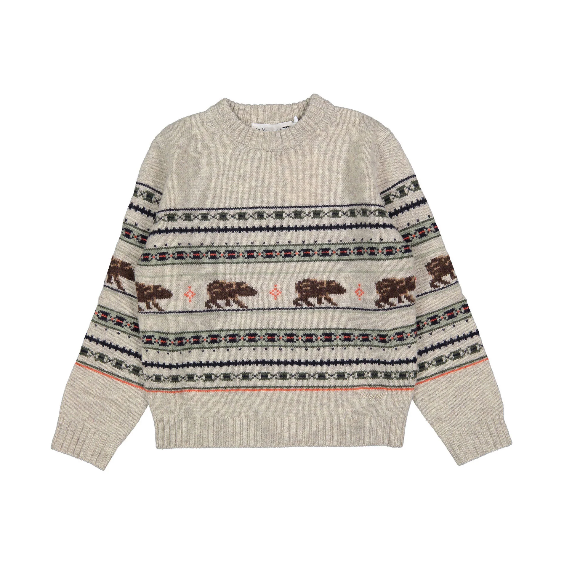 Bonpoint Multicolor Naturel Grande Pullover