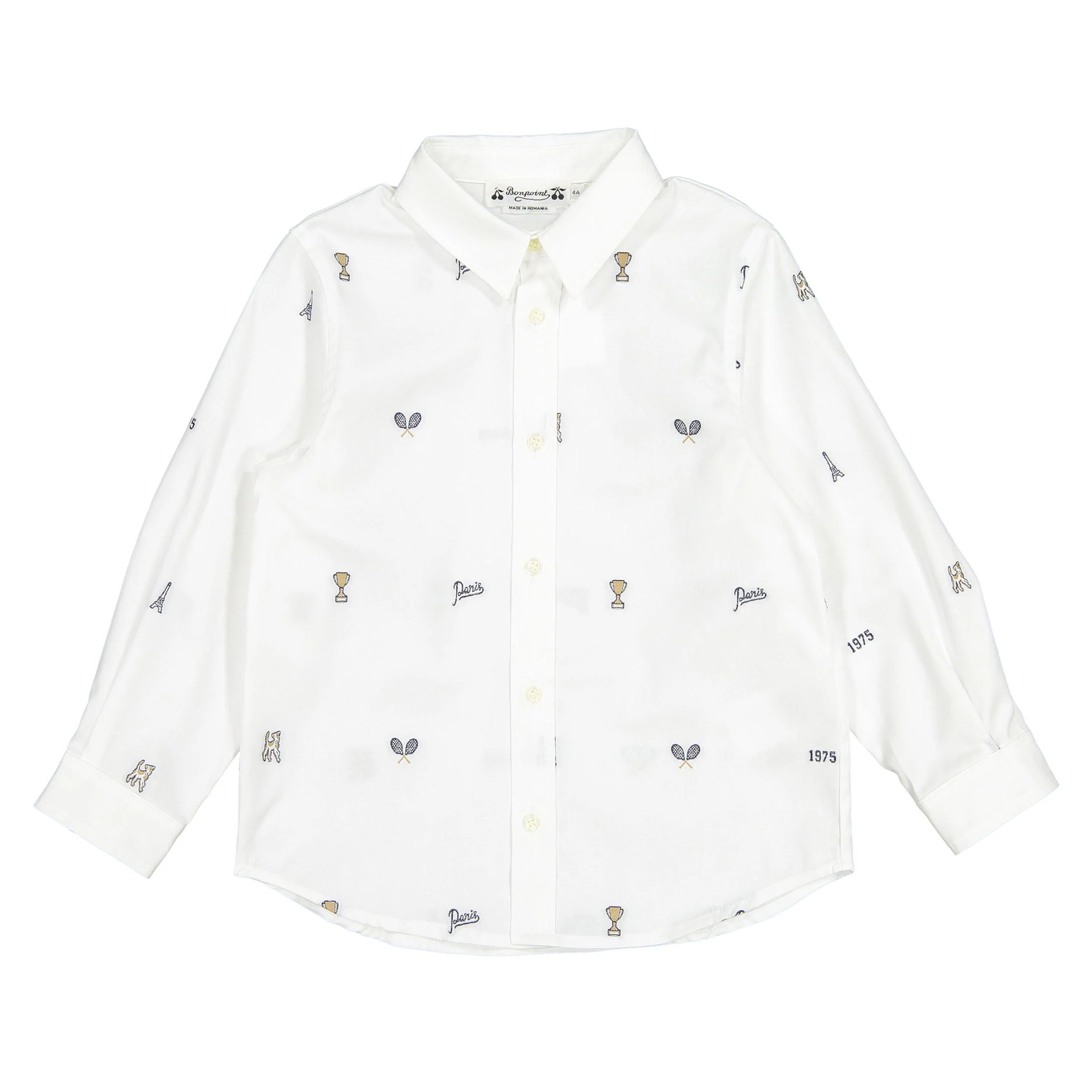 Bonpoint Navy Daho Shirt