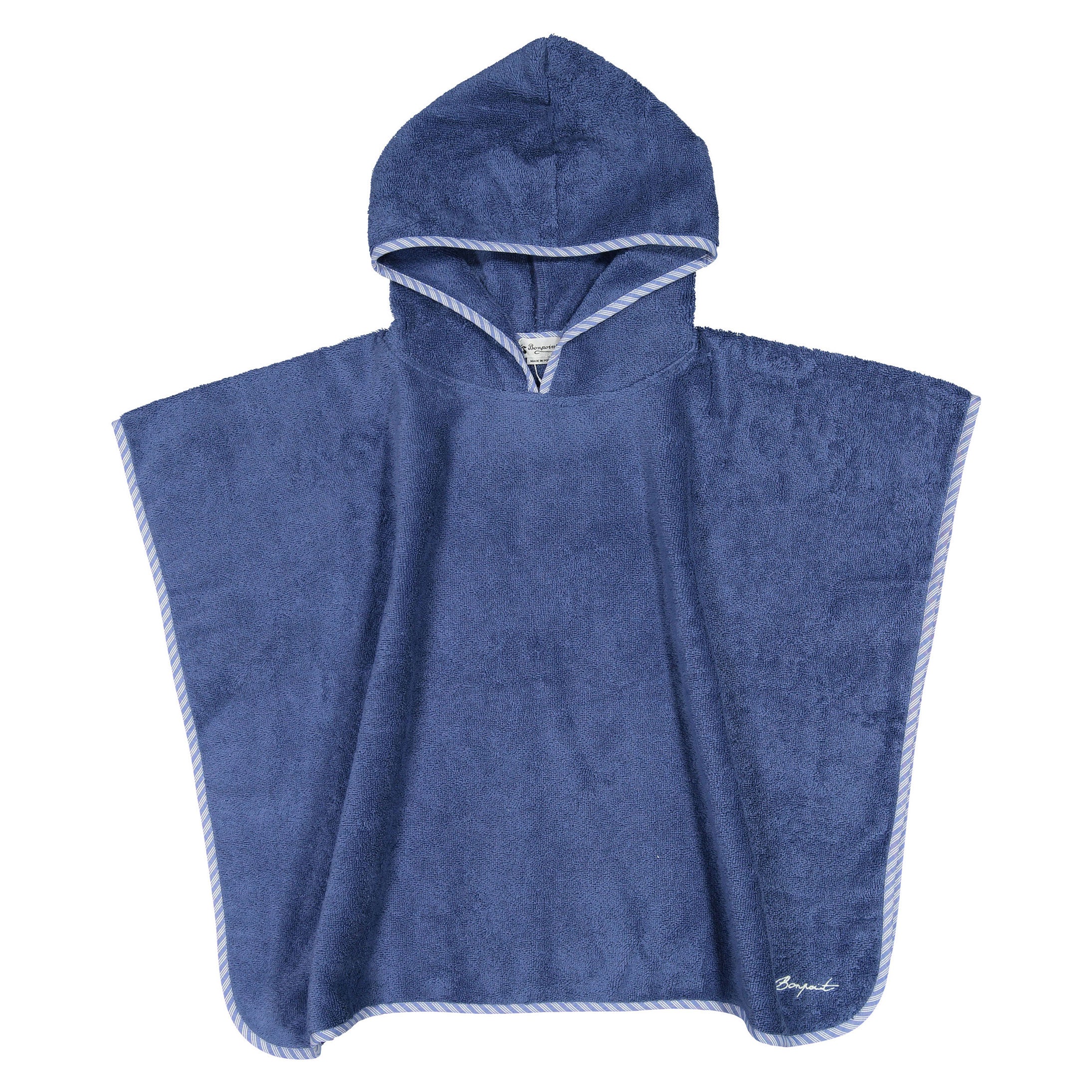 Bonpoint Navy Ewen Bath Poncho