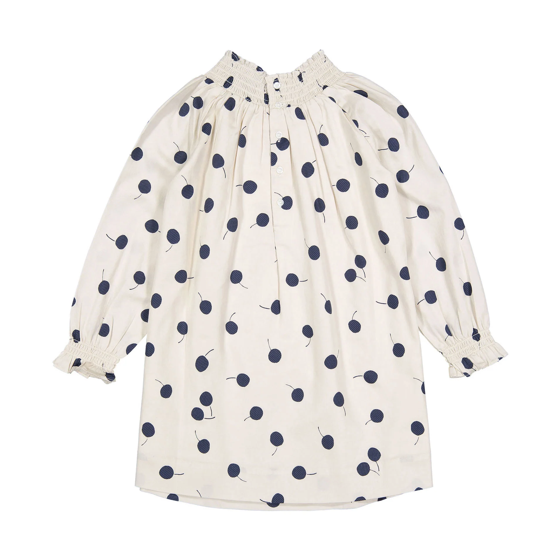 Bonpoint Navy Fleur Dress