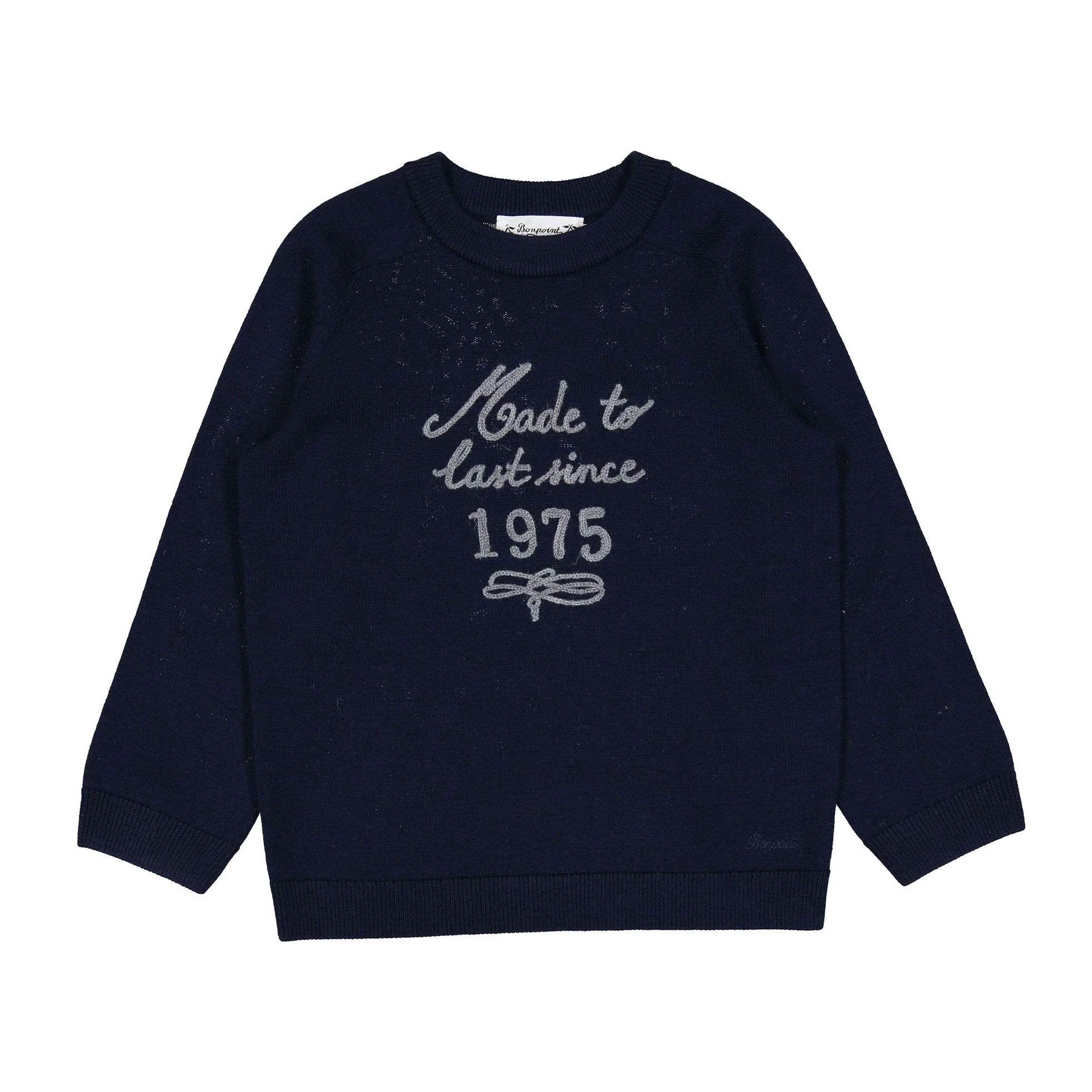 Bonpoint Navy Jud Sweater