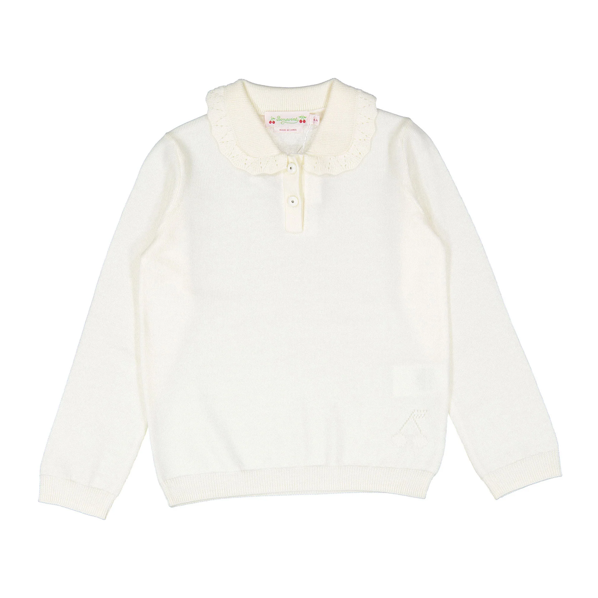 Bonpoint Off White Brynja Sweater