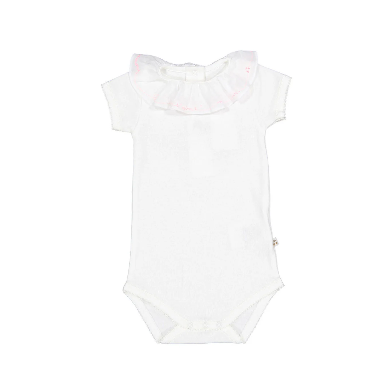 Bonpoint Off White June Bodysuit