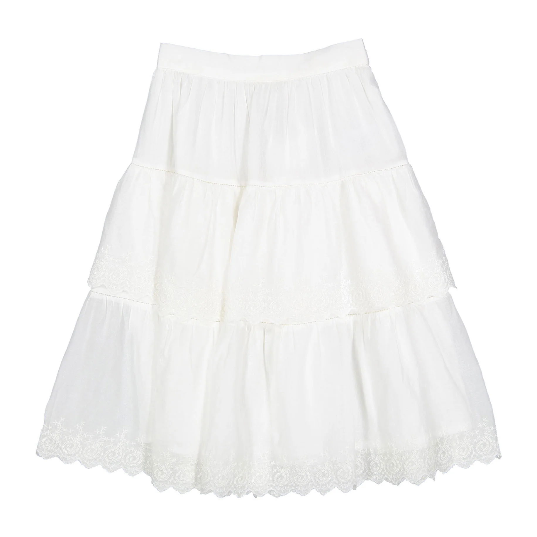 Bonpoint Off White Lavona Skirt