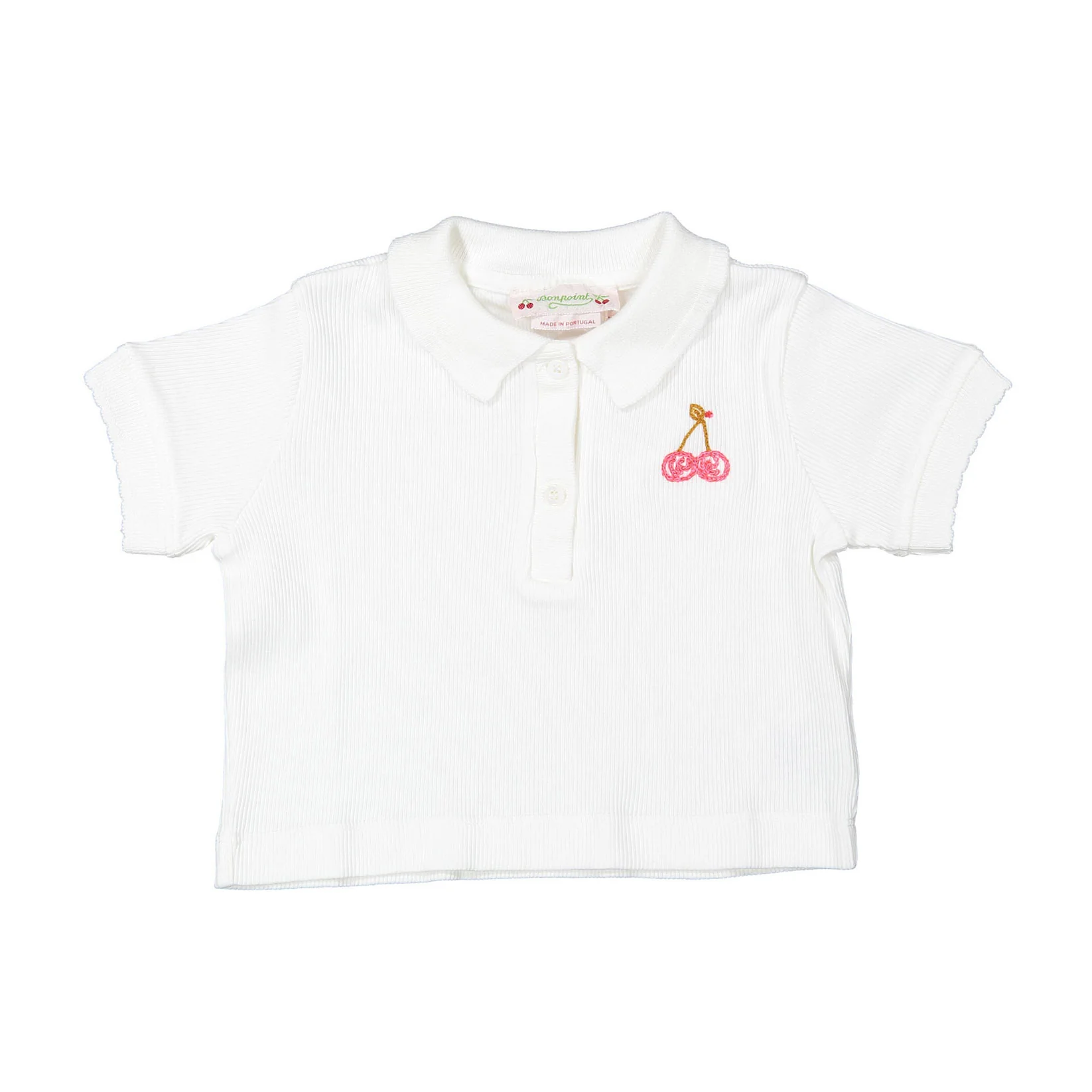 Bonpoint Off White Lilo Baby T-Shirt