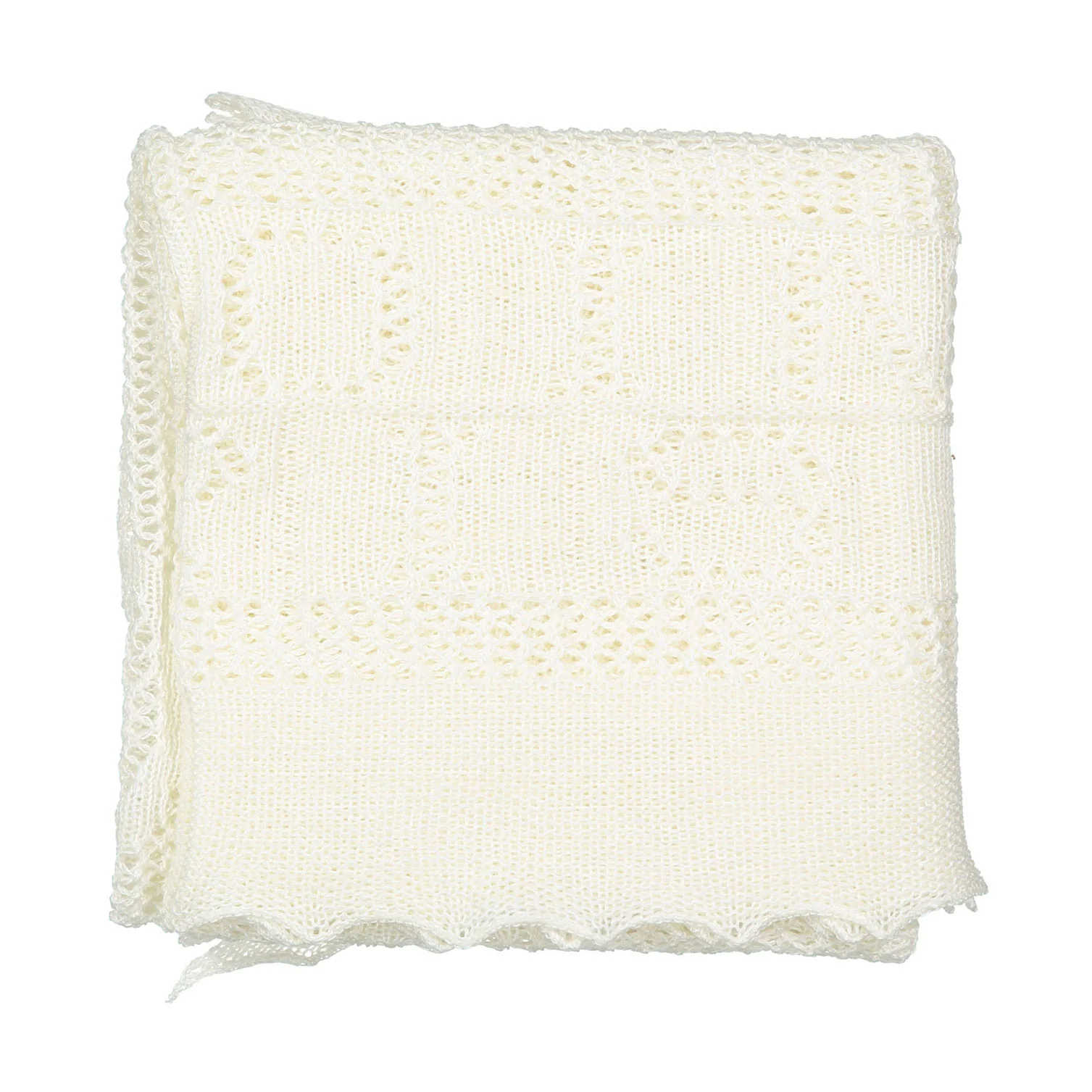 Bonpoint Off White Shawl Pehurchale