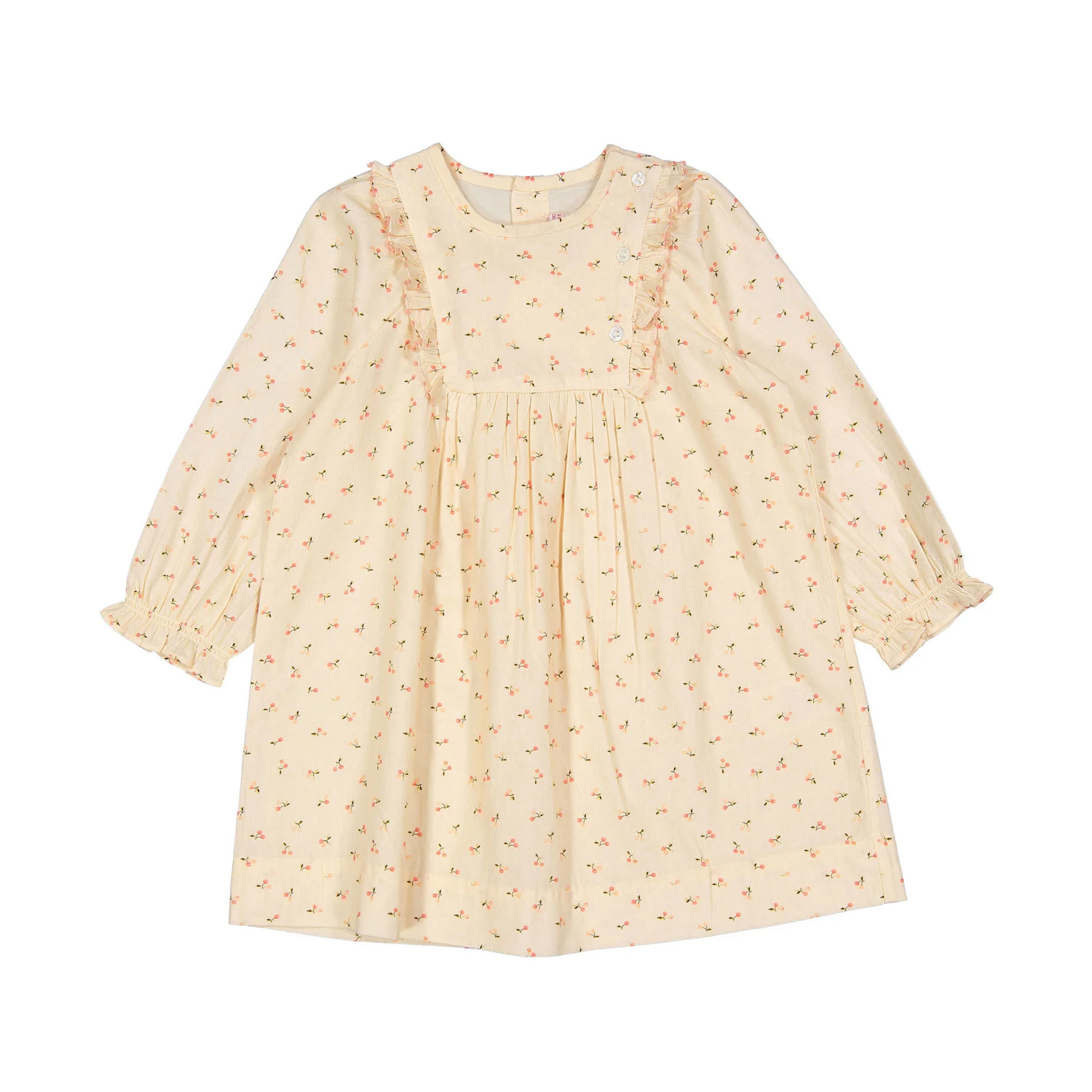 Bonpoint Pale Rose Floral Taelia Baby Dress