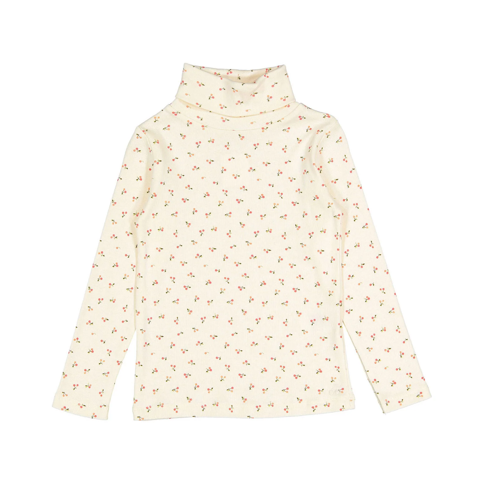 Bonpoint Pink Cherry Printed Beryl Turtleneck