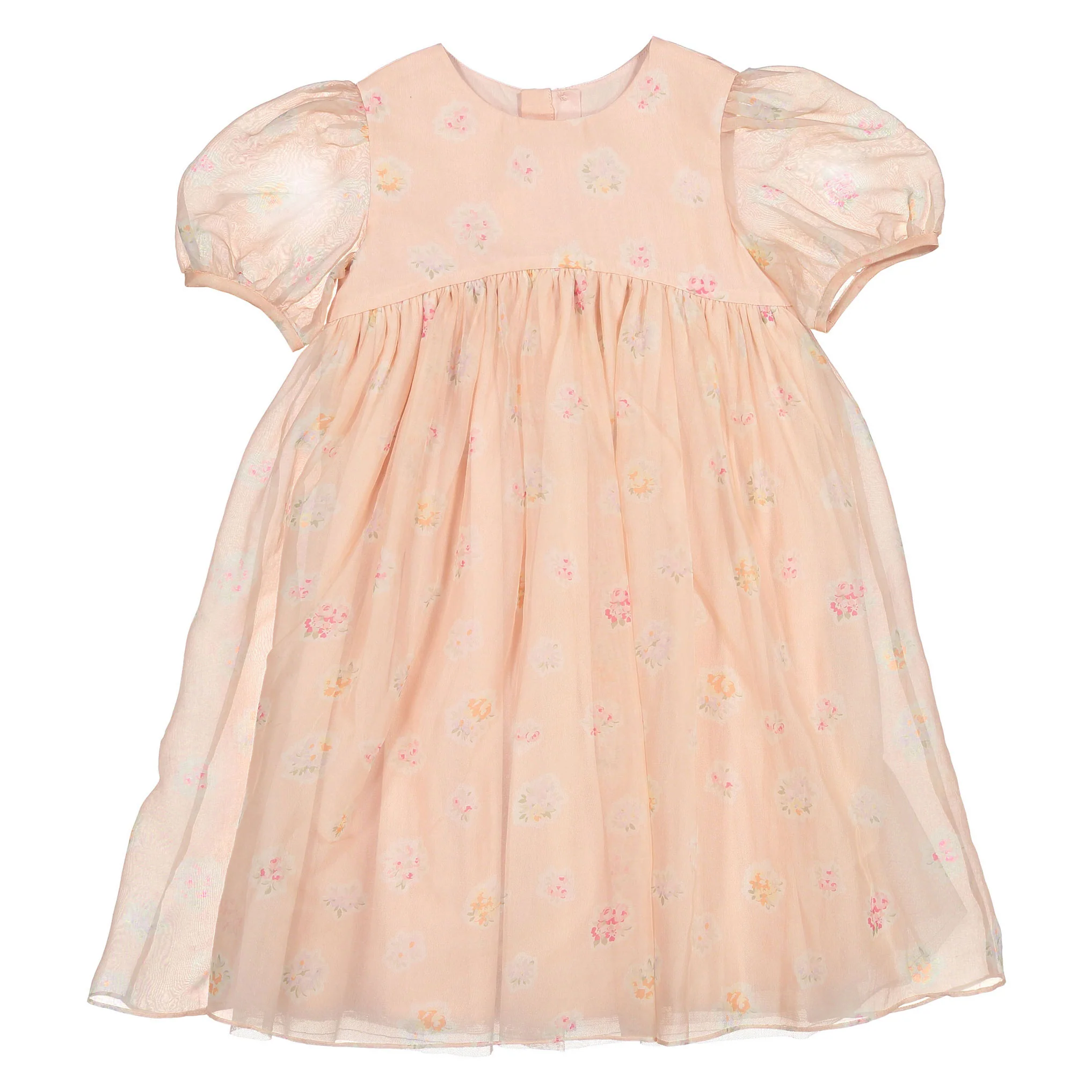 Bonpoint Pink Flowers Elmae Dress