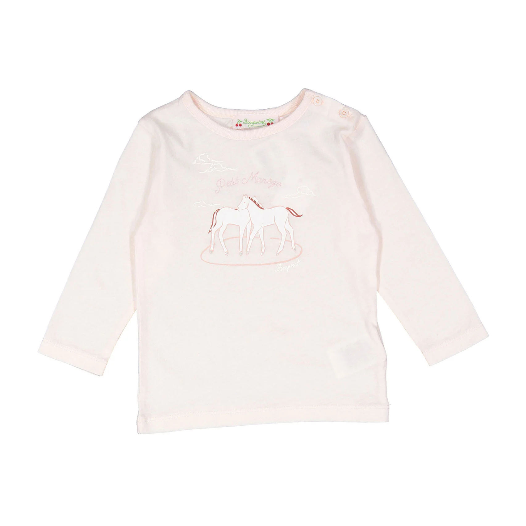 Bonpoint Pink Tahsina Baby Tee