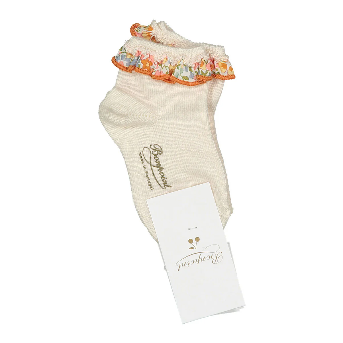 Bonpoint Pink Teym Baby Socks