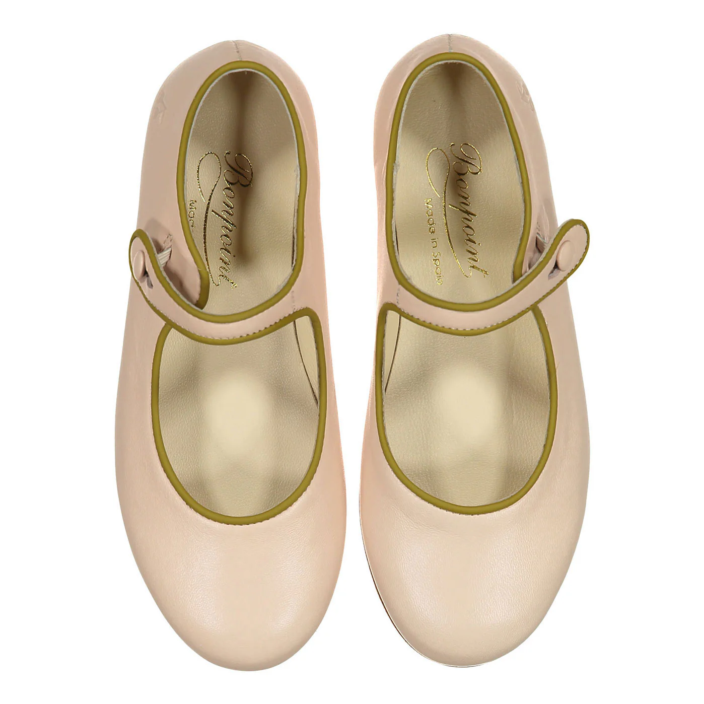 Bonpoint Powder Pink Ella Mary Janes