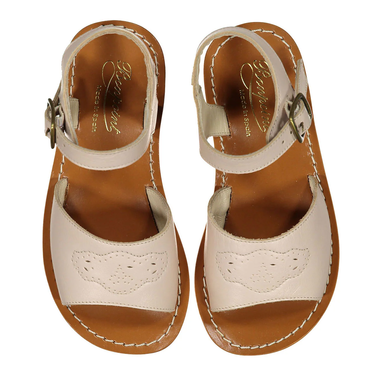 Bonpoint Powder Pink Erell  Sandals