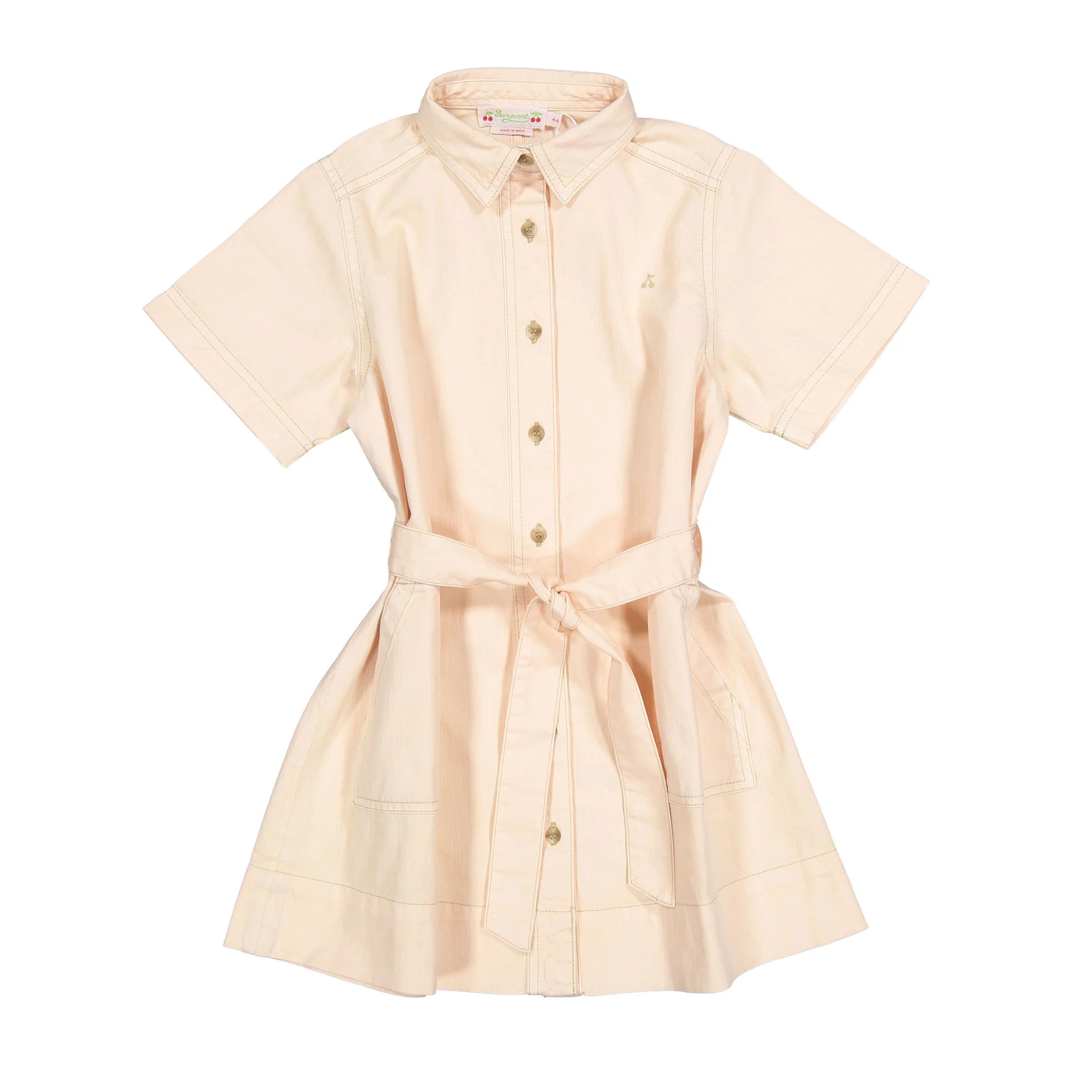 Bonpoint Powder Pink Lauriane Dress