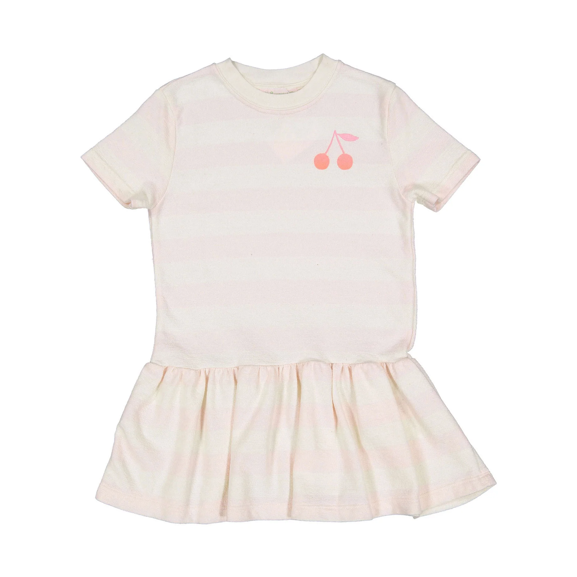 Bonpoint Powder Pink Striped  Amaia Dress