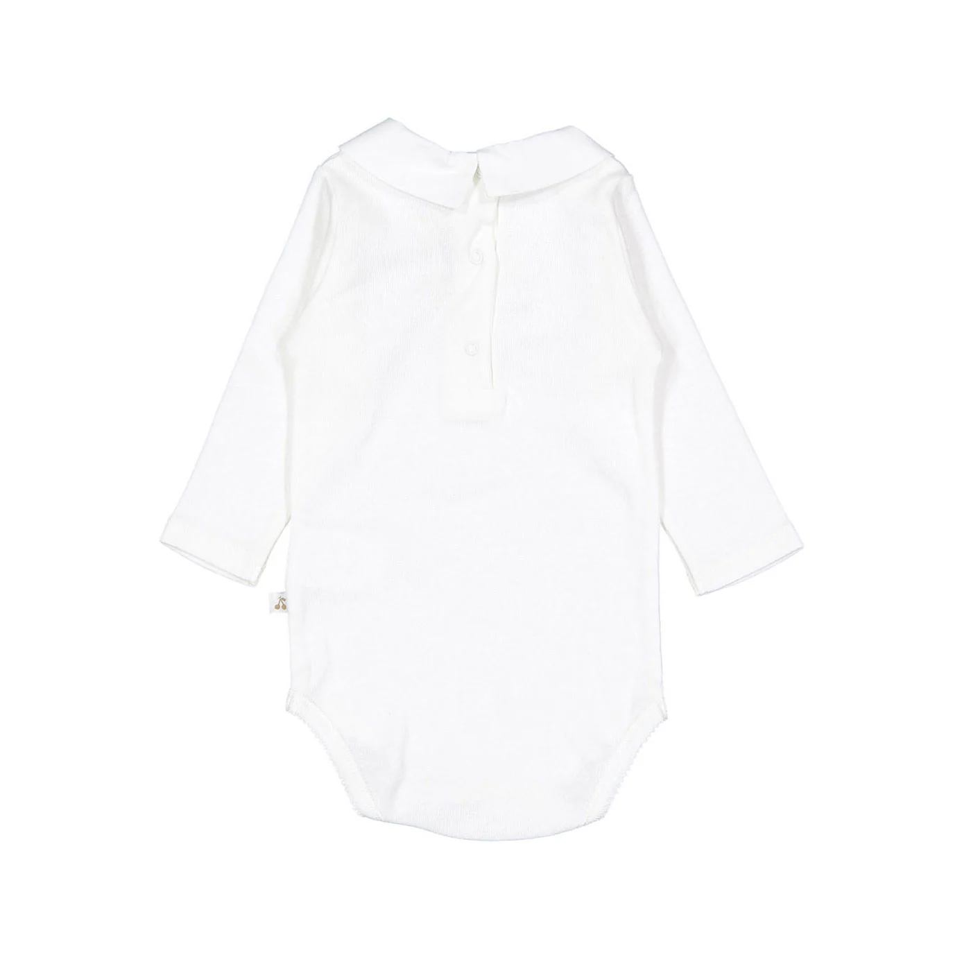 Bonpoint Red Apple Collar September Baby Bodysuit - Image 2