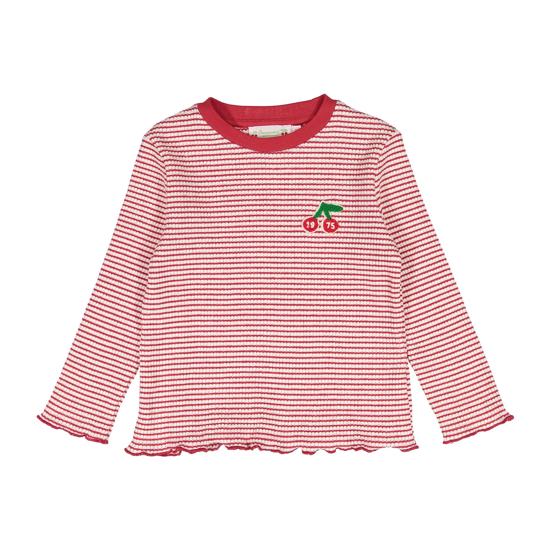 Bonpoint Red Stripe Gabie T-Shirt