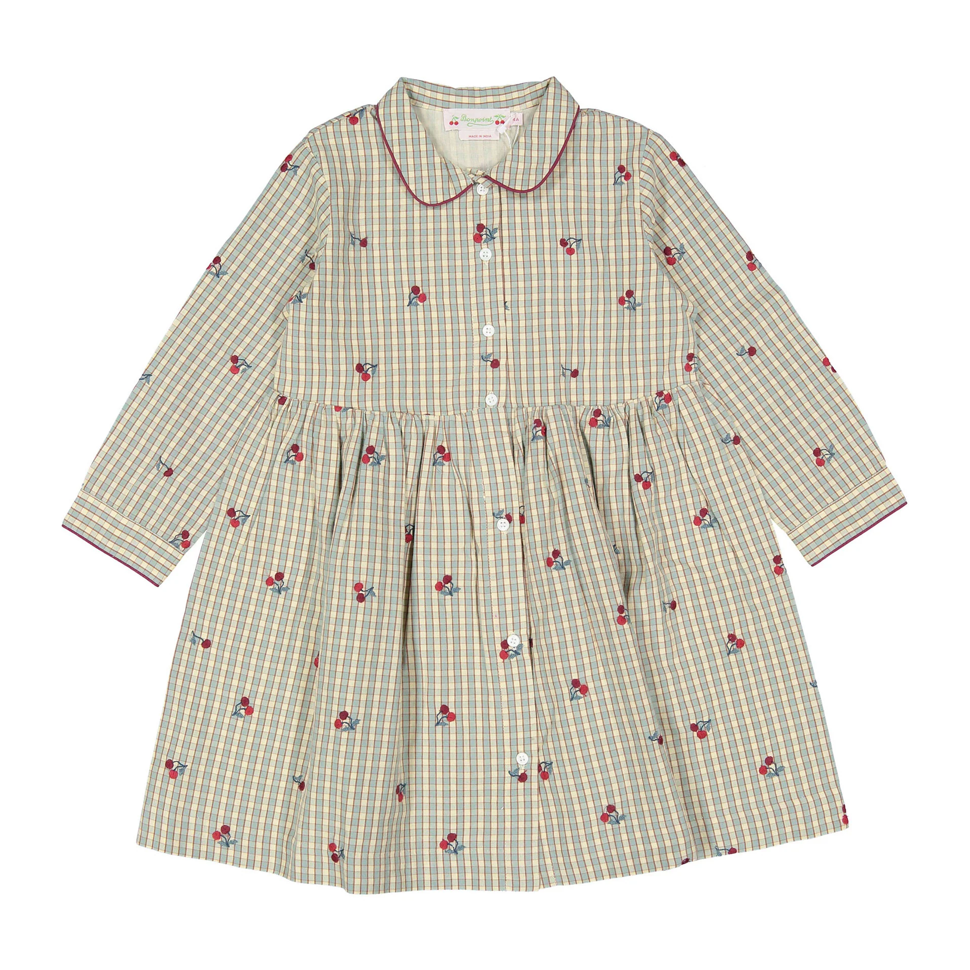 Bonpoint Sky Blue Janessa Dress